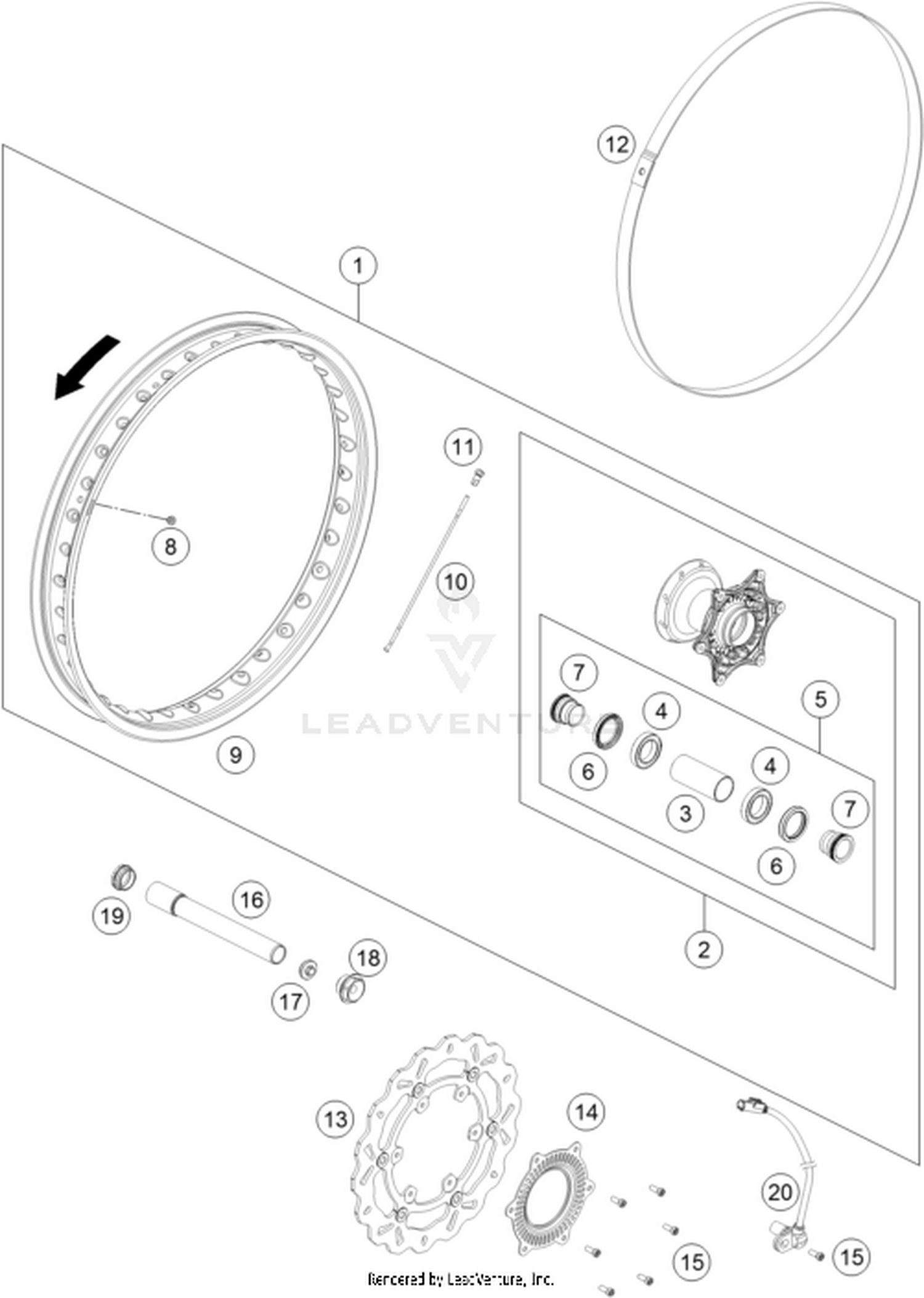 09 FRONT WHEEL