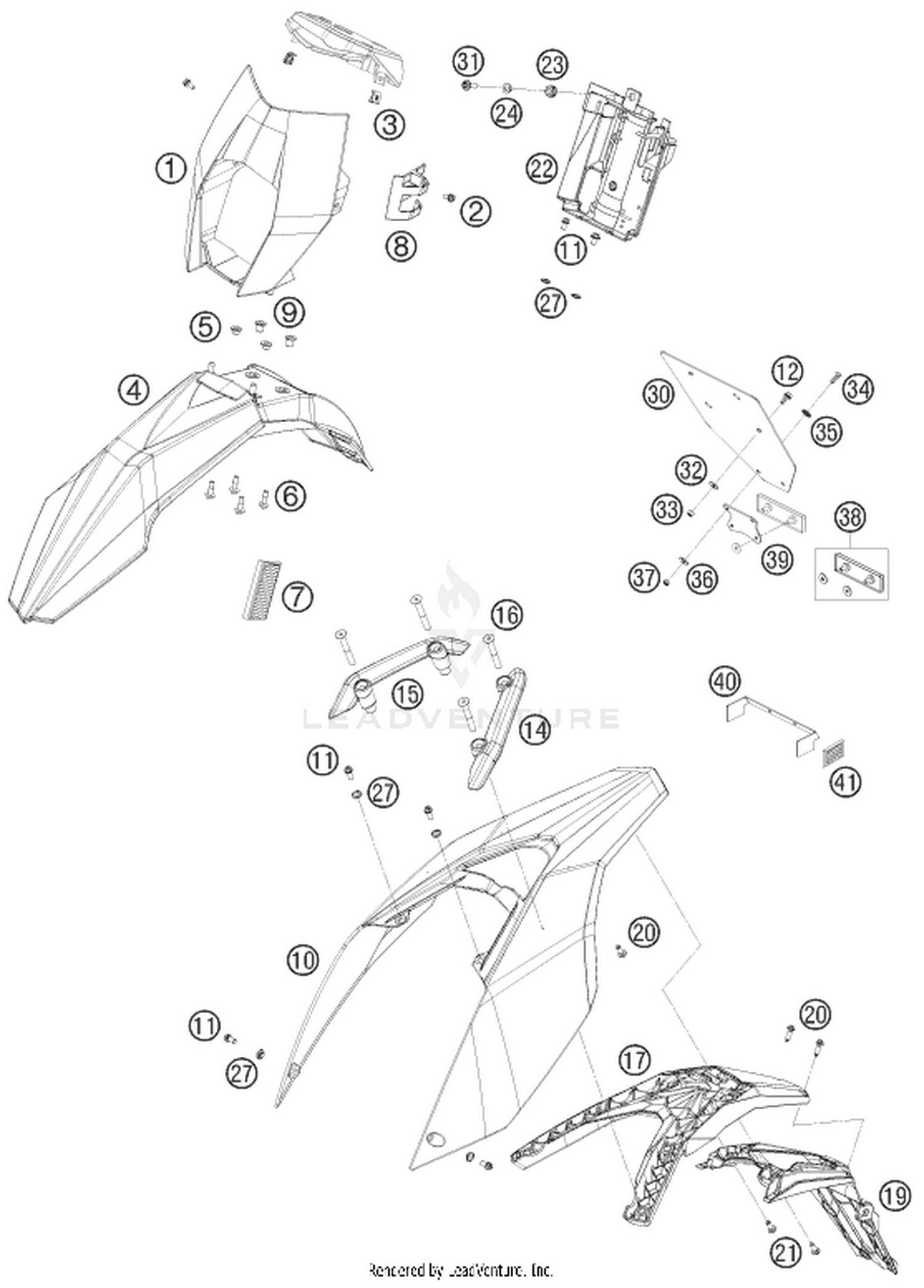 08 MASK, FENDERS