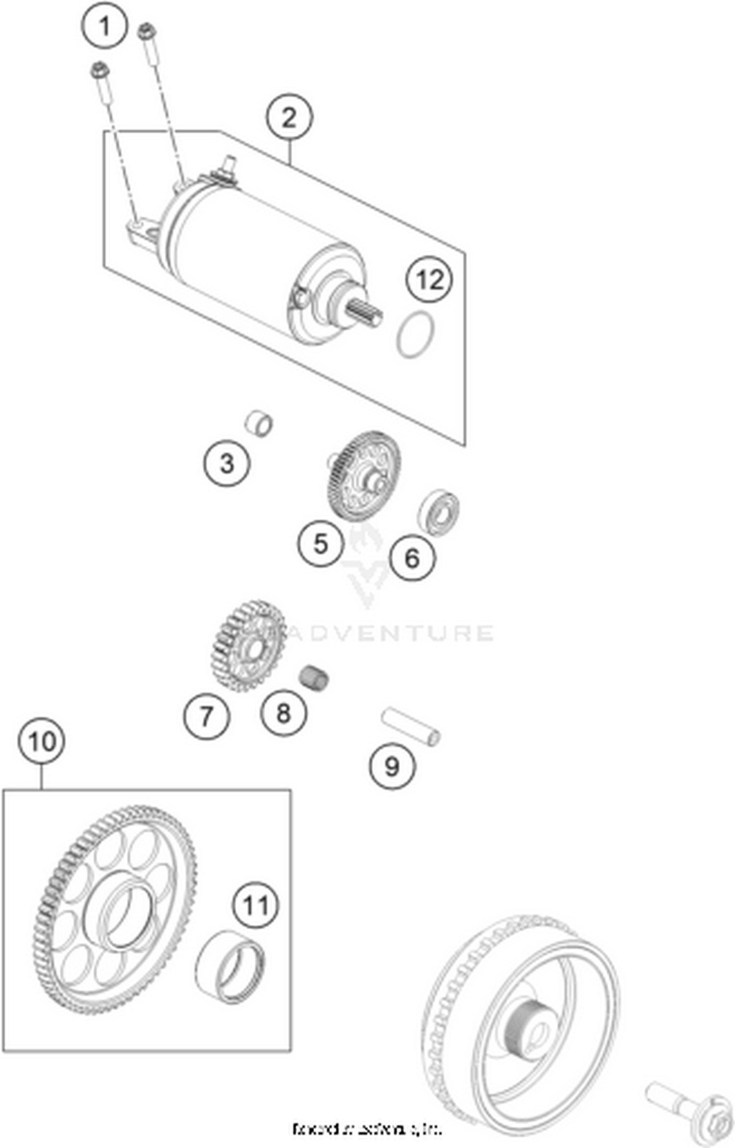 40 ELECTRIC STARTER