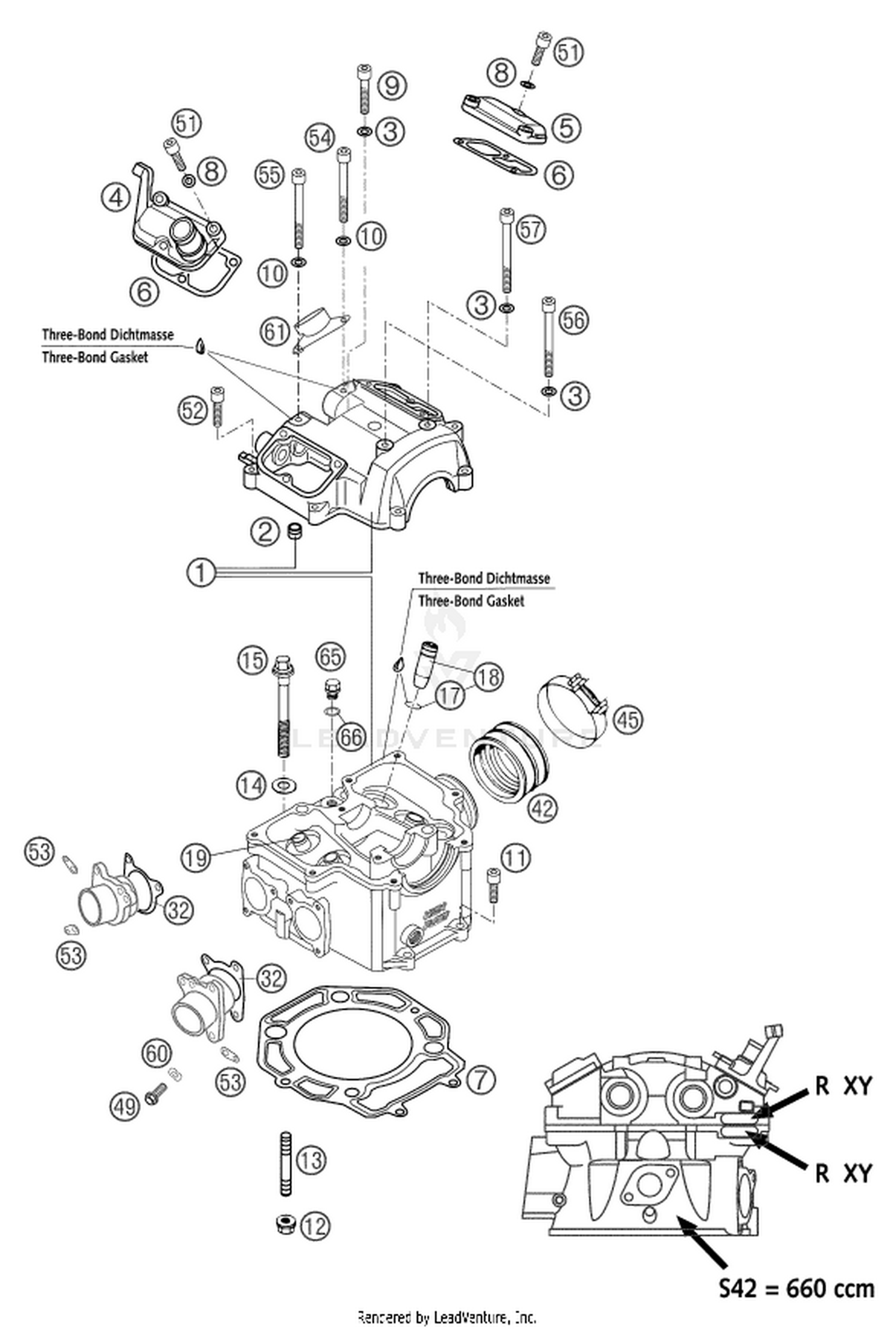 36 CYLINDER HEAD