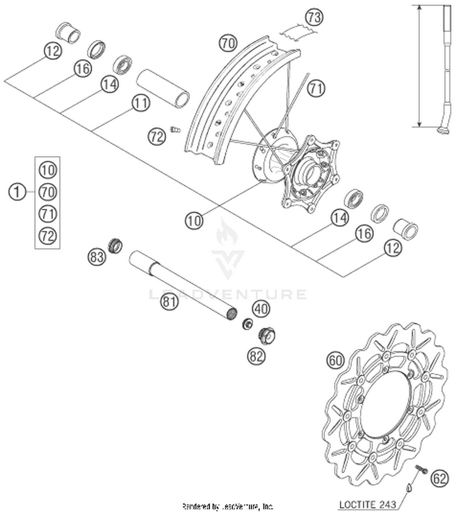 09 FRONT WHEEL