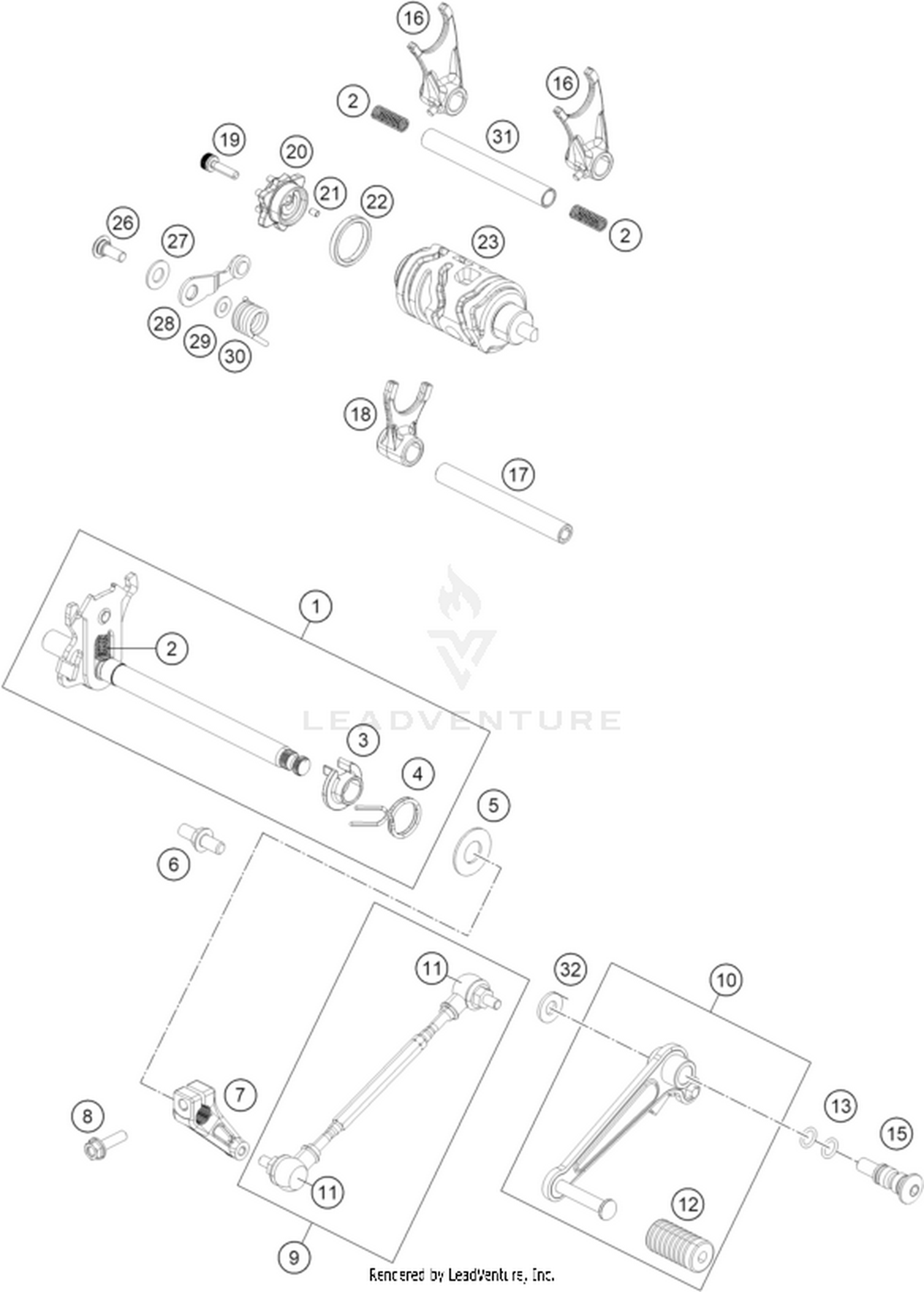 34 SHIFTING MECHANISM