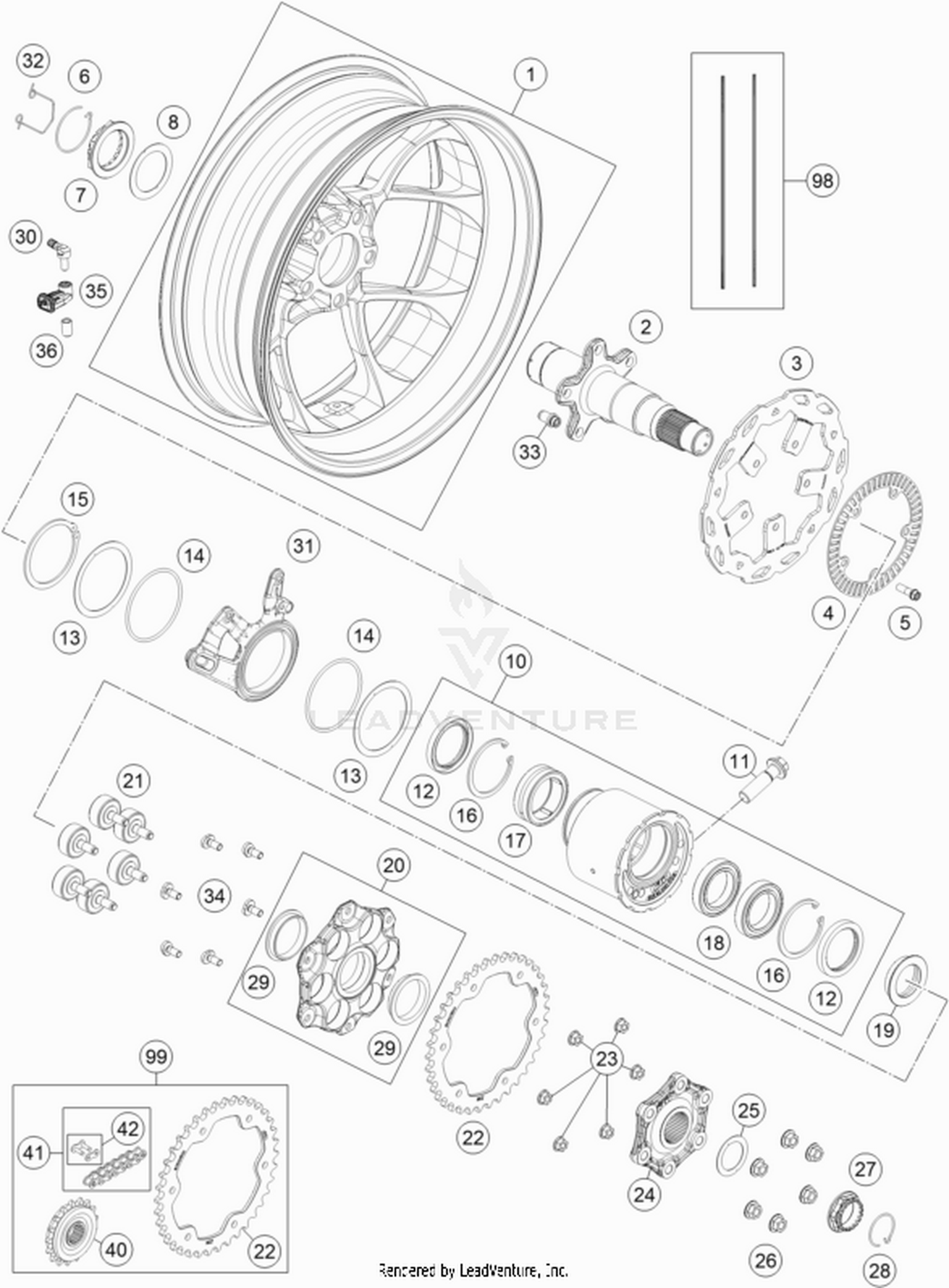 10 REAR WHEEL