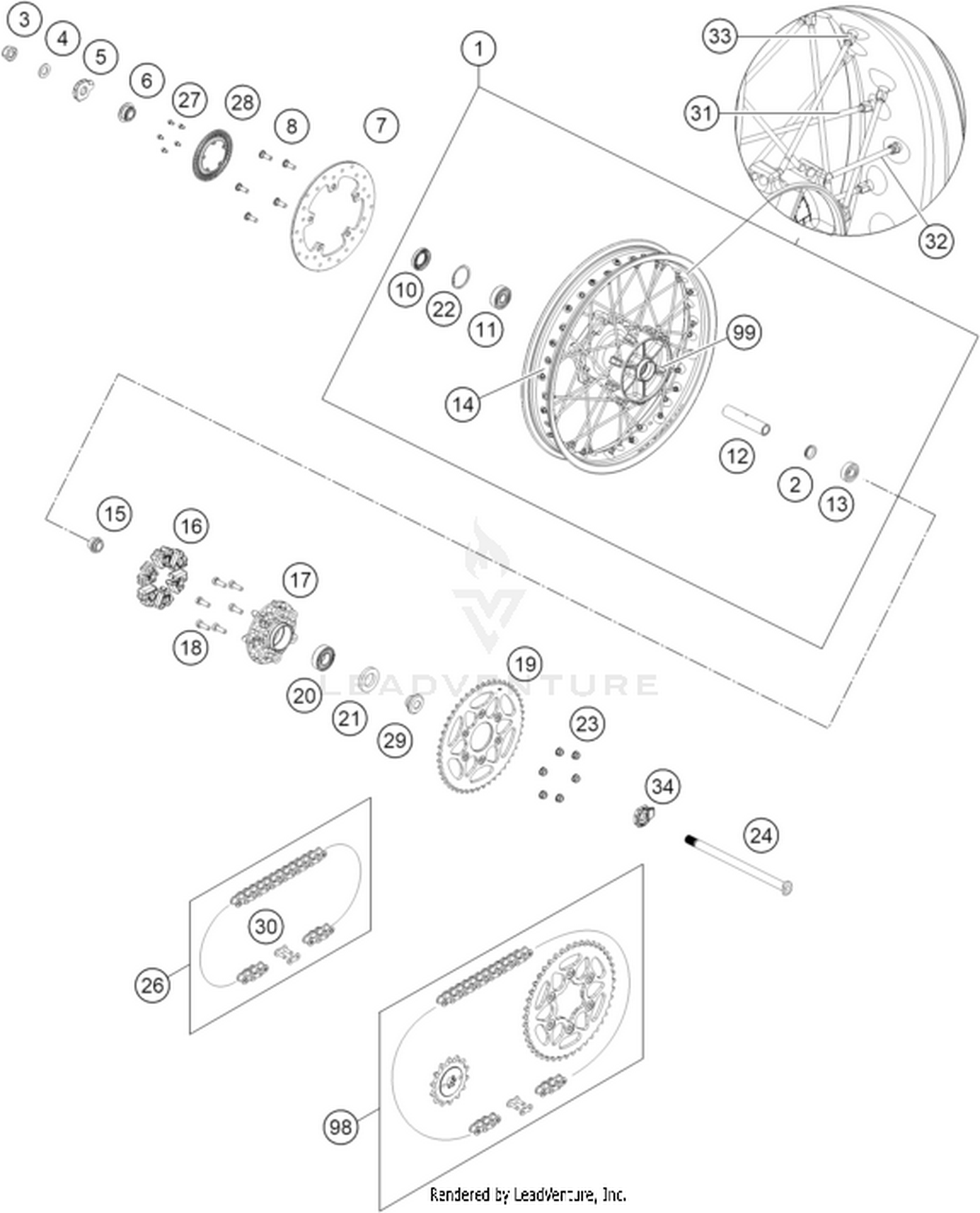 10 REAR WHEEL