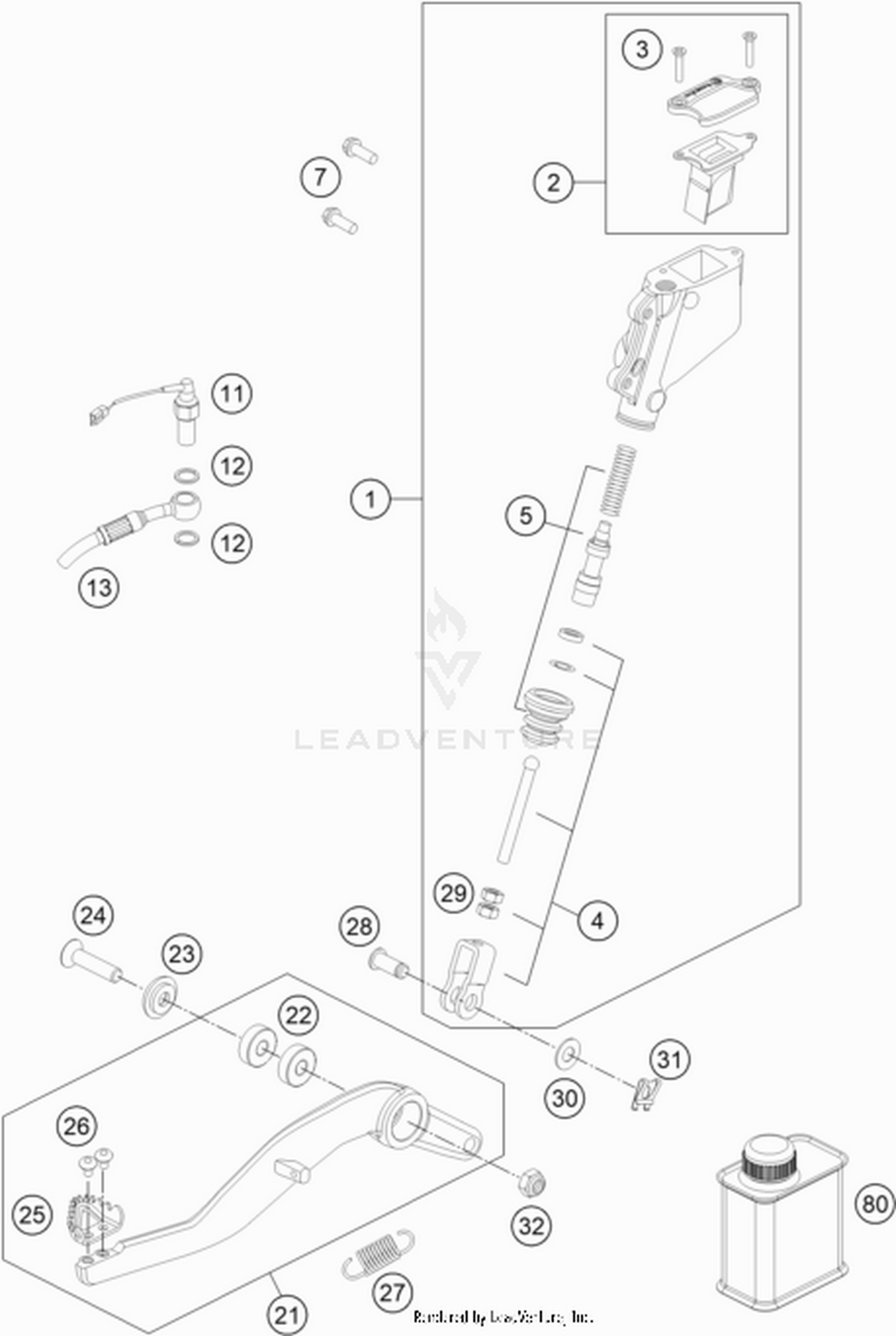 13 REAR BRAKE CONTROL