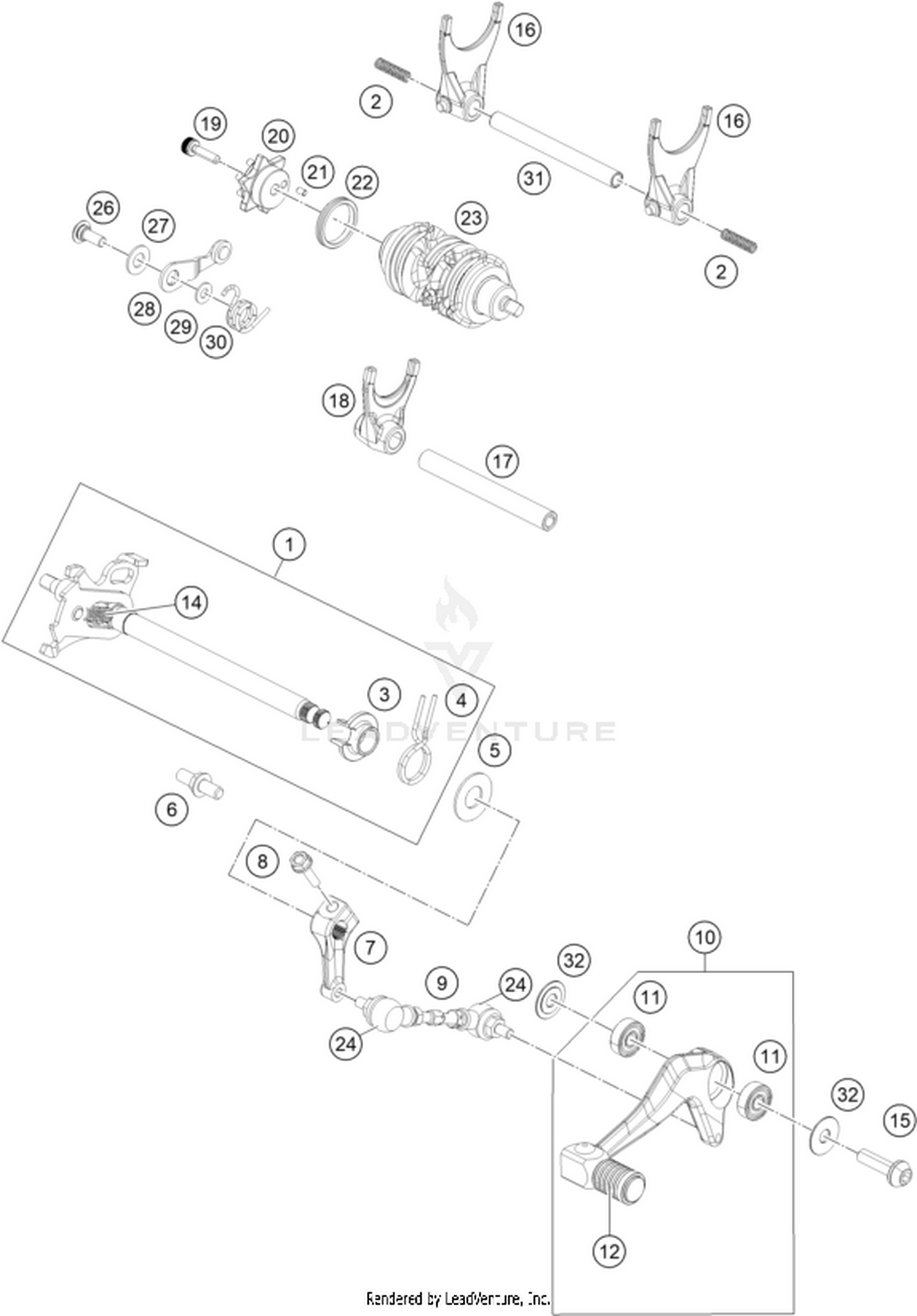 34 SHIFTING MECHANISM