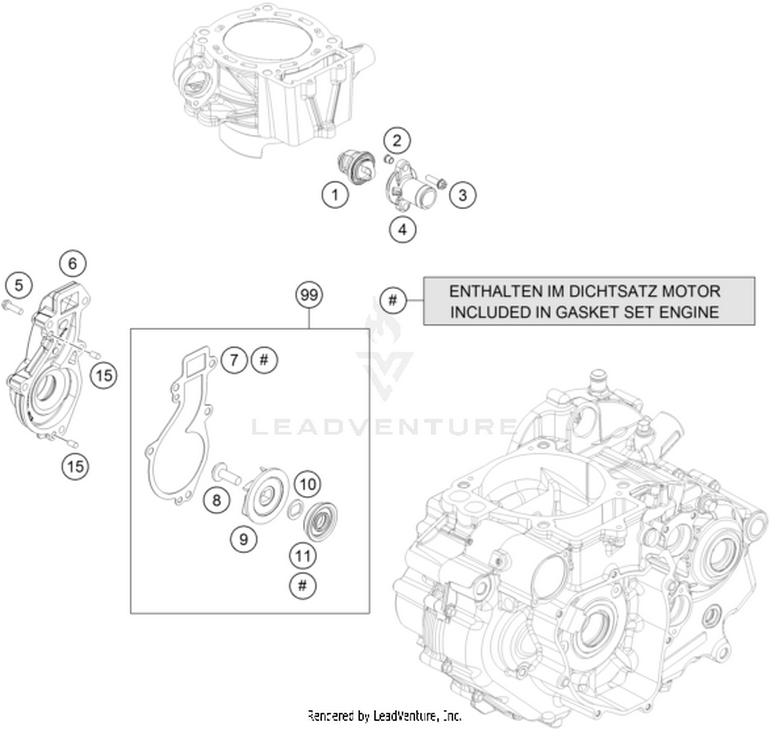 35 WATER PUMP
