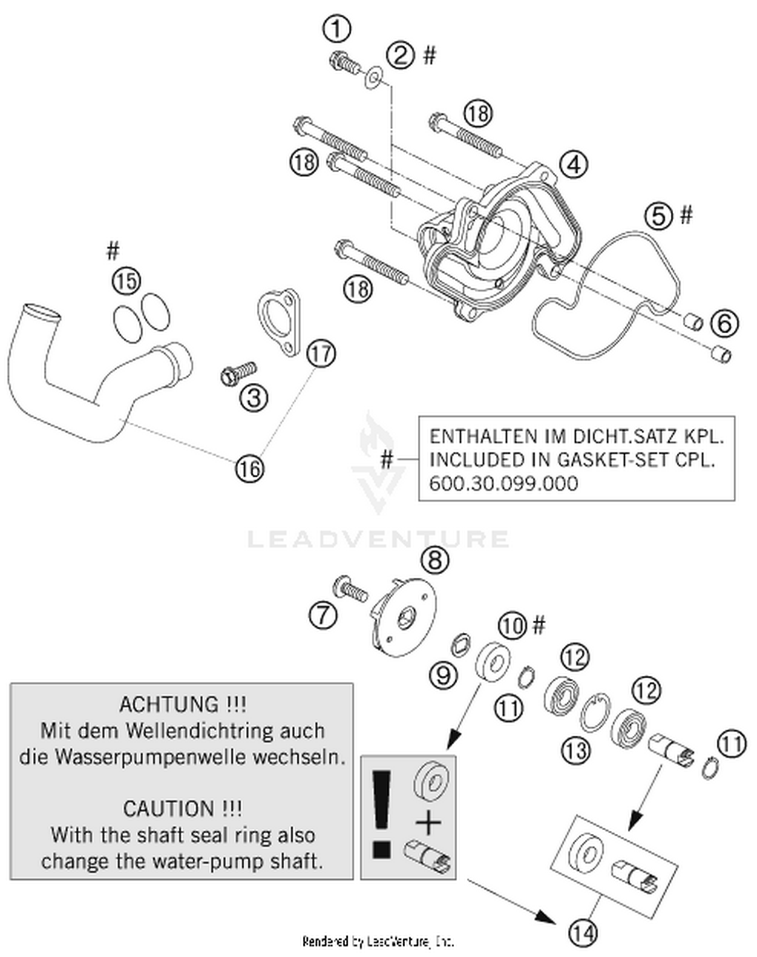 35 WATER PUMP