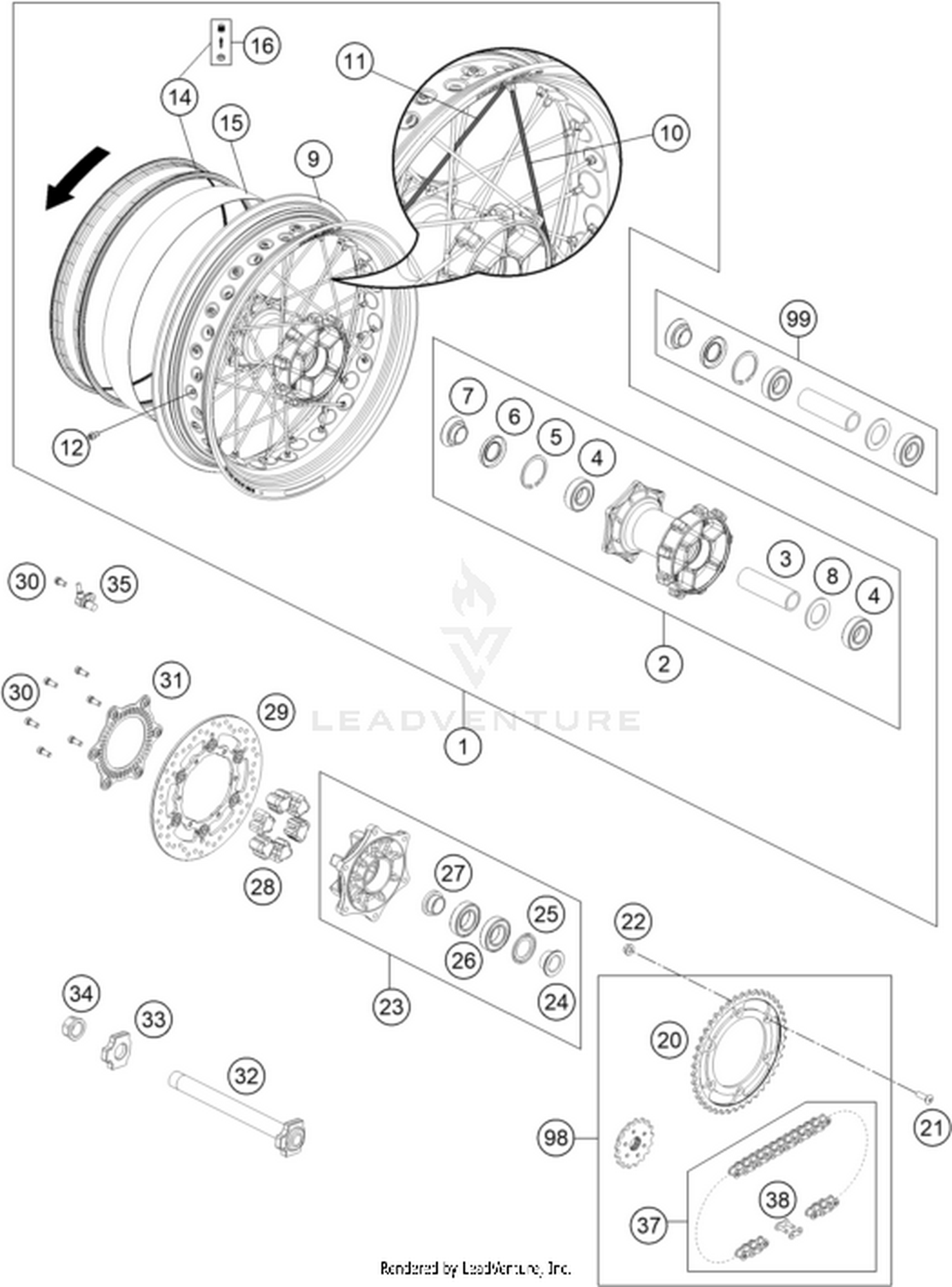 Assembly diagram