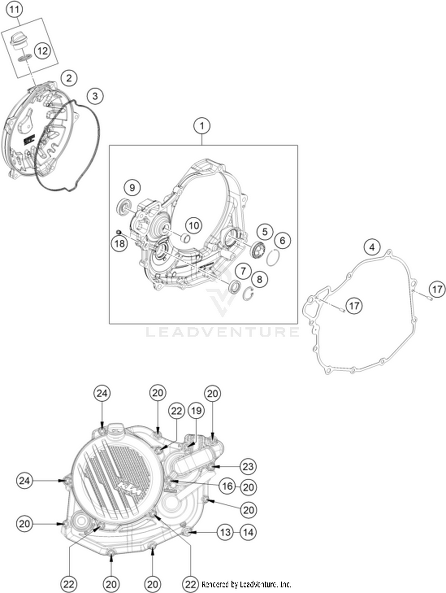30 CLUTCH COVER