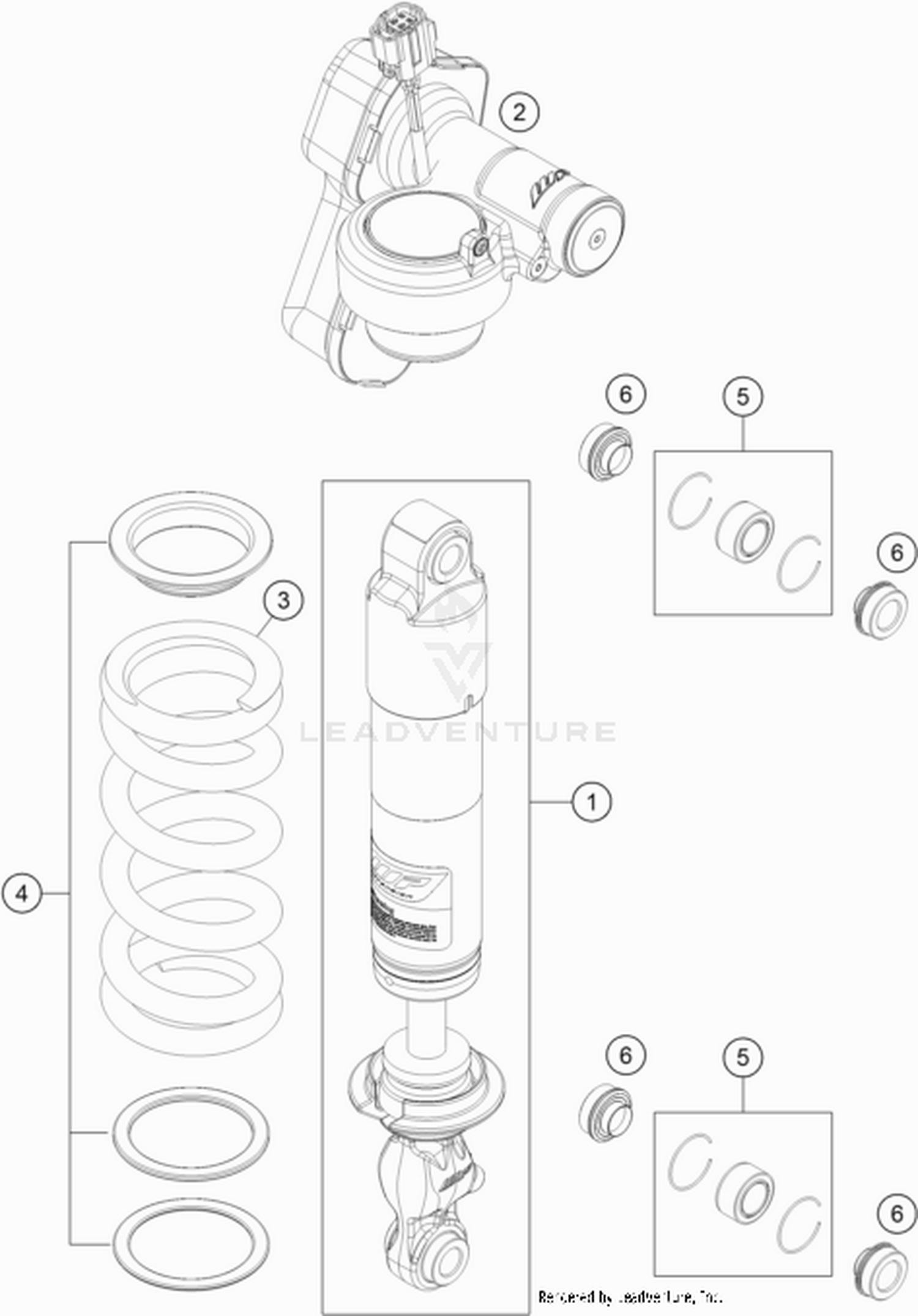 04 SHOCK ABSORBER DISASSEMBLED