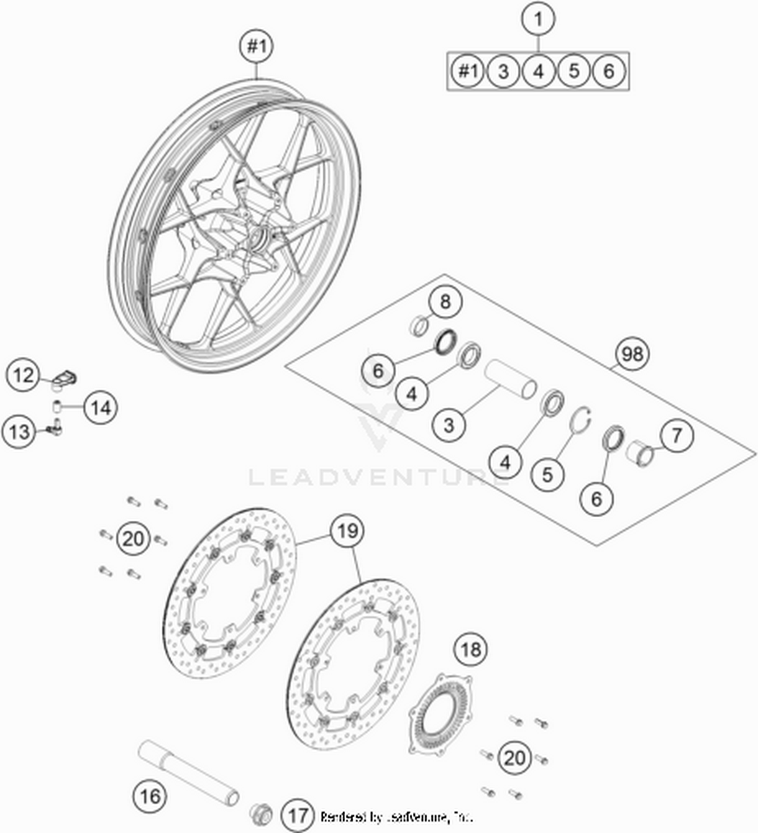 09 FRONT WHEEL
