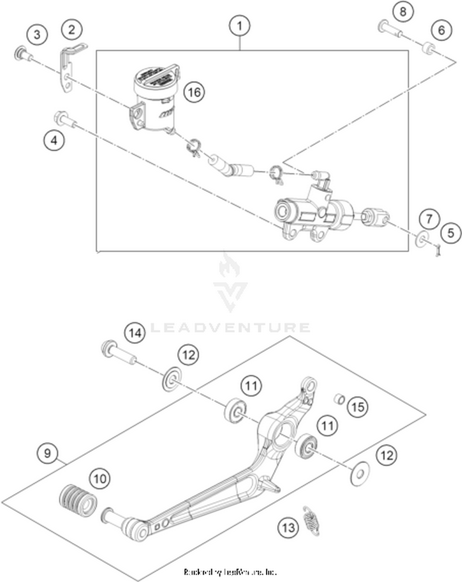 13 REAR BRAKE CONTROL