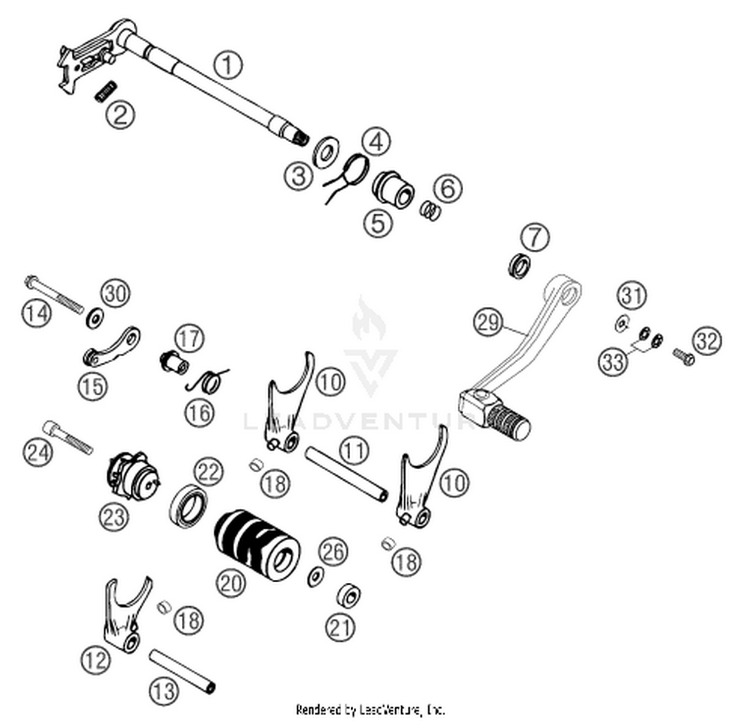 34 SHIFTING MECHANISM