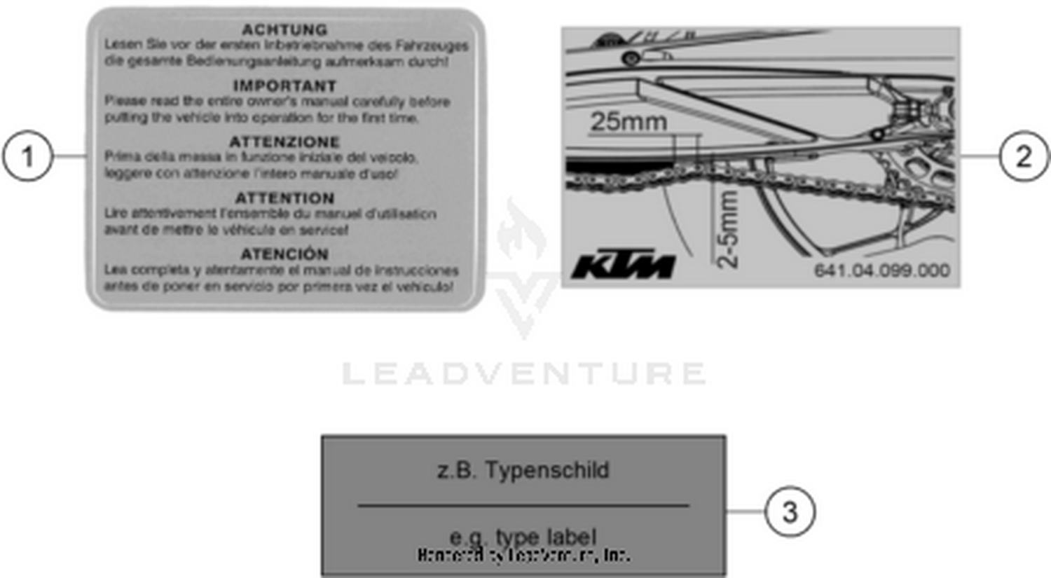 80 TECHNIC INFORMATION STICKER