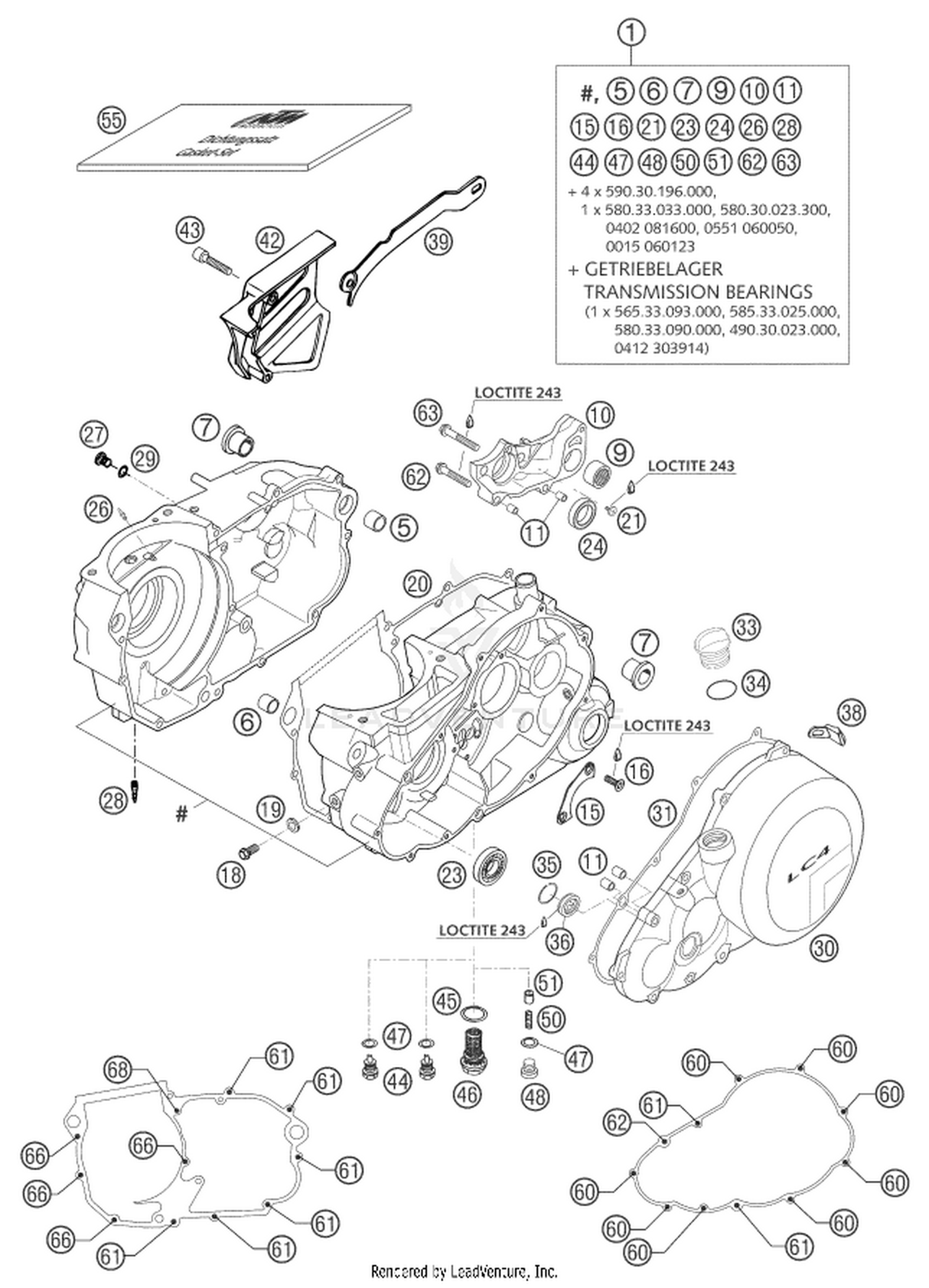 30 ENGINE CASE