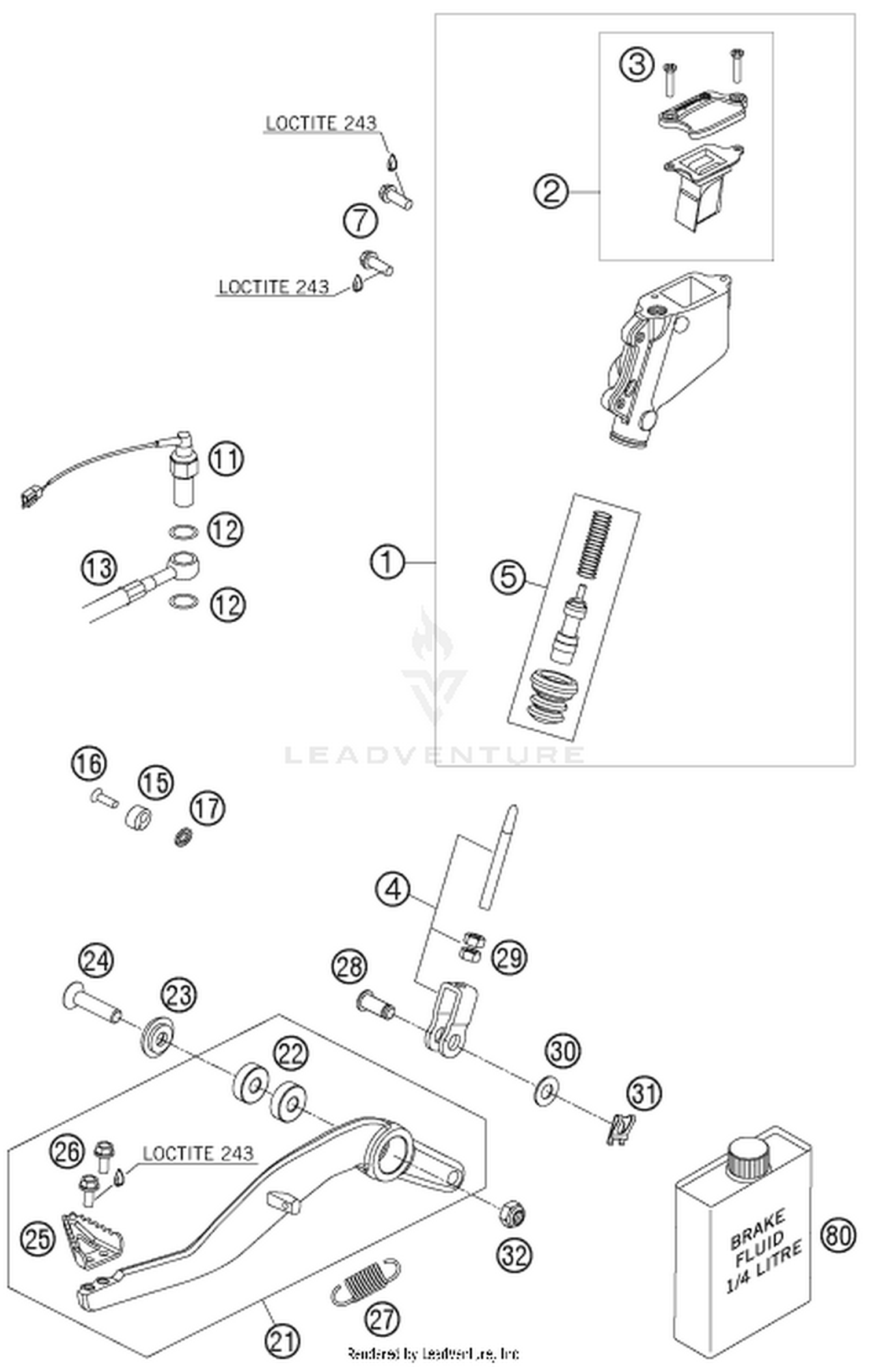 13 REAR BRAKE CONTROL