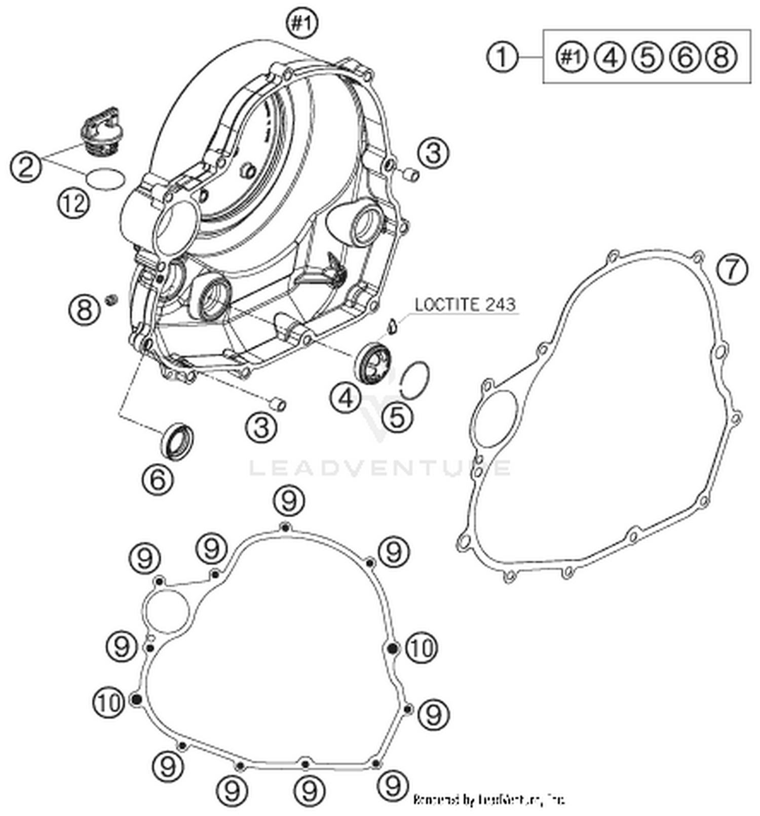 30 CLUTCH COVER