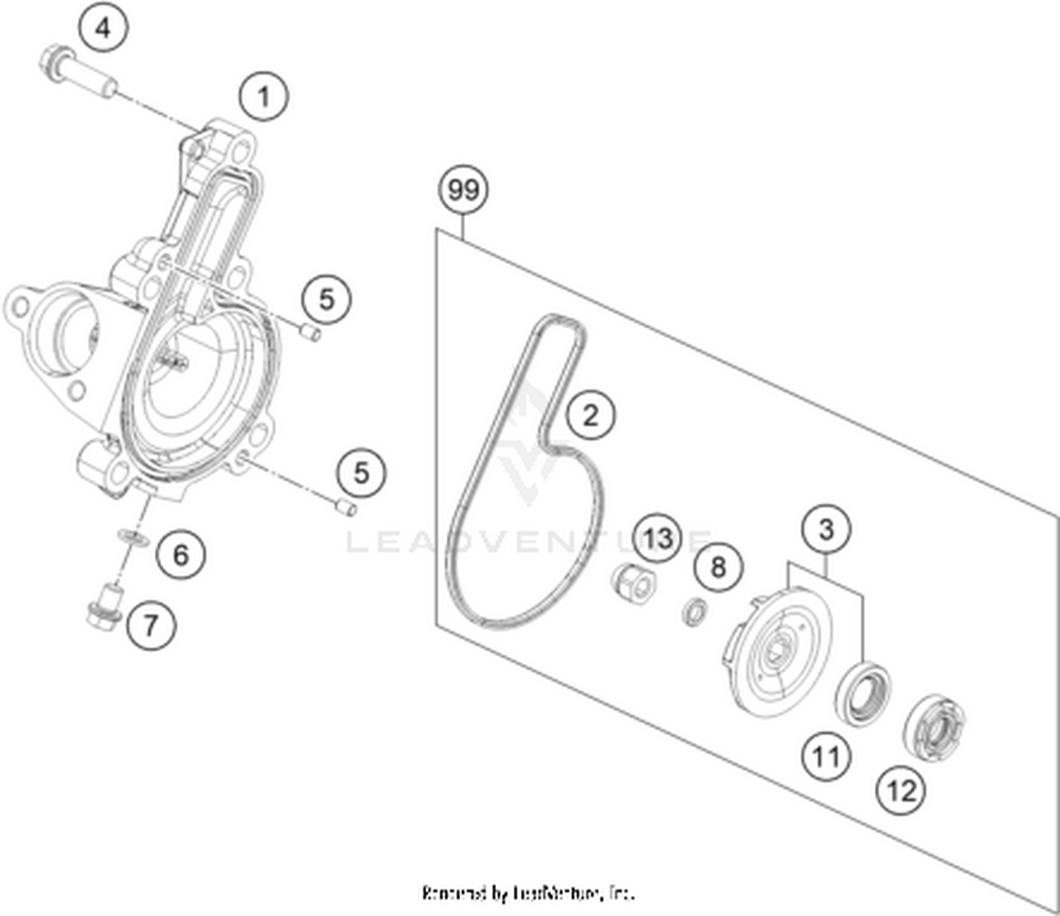 35 WATER PUMP