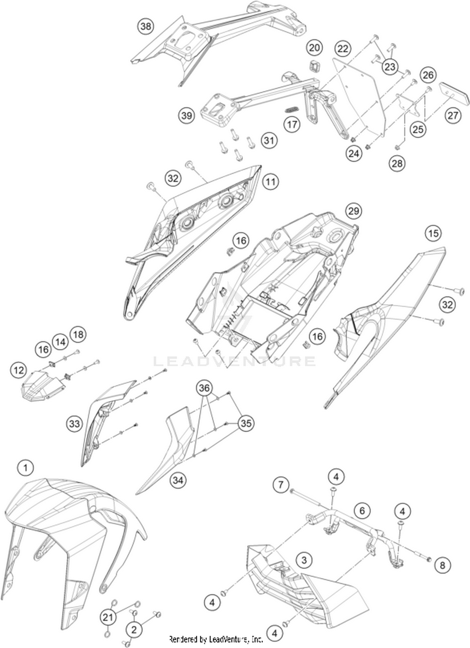 08 MASK, FENDERS