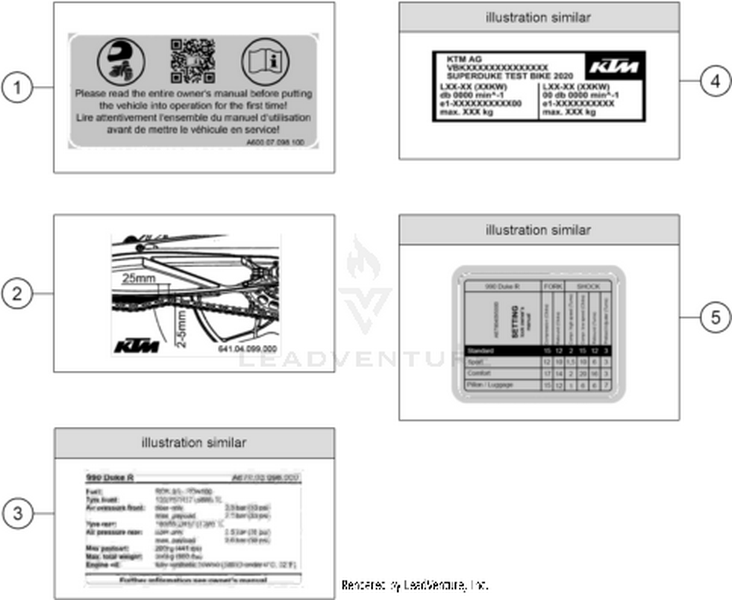 80 TECHNIC INFORMATION STICKER