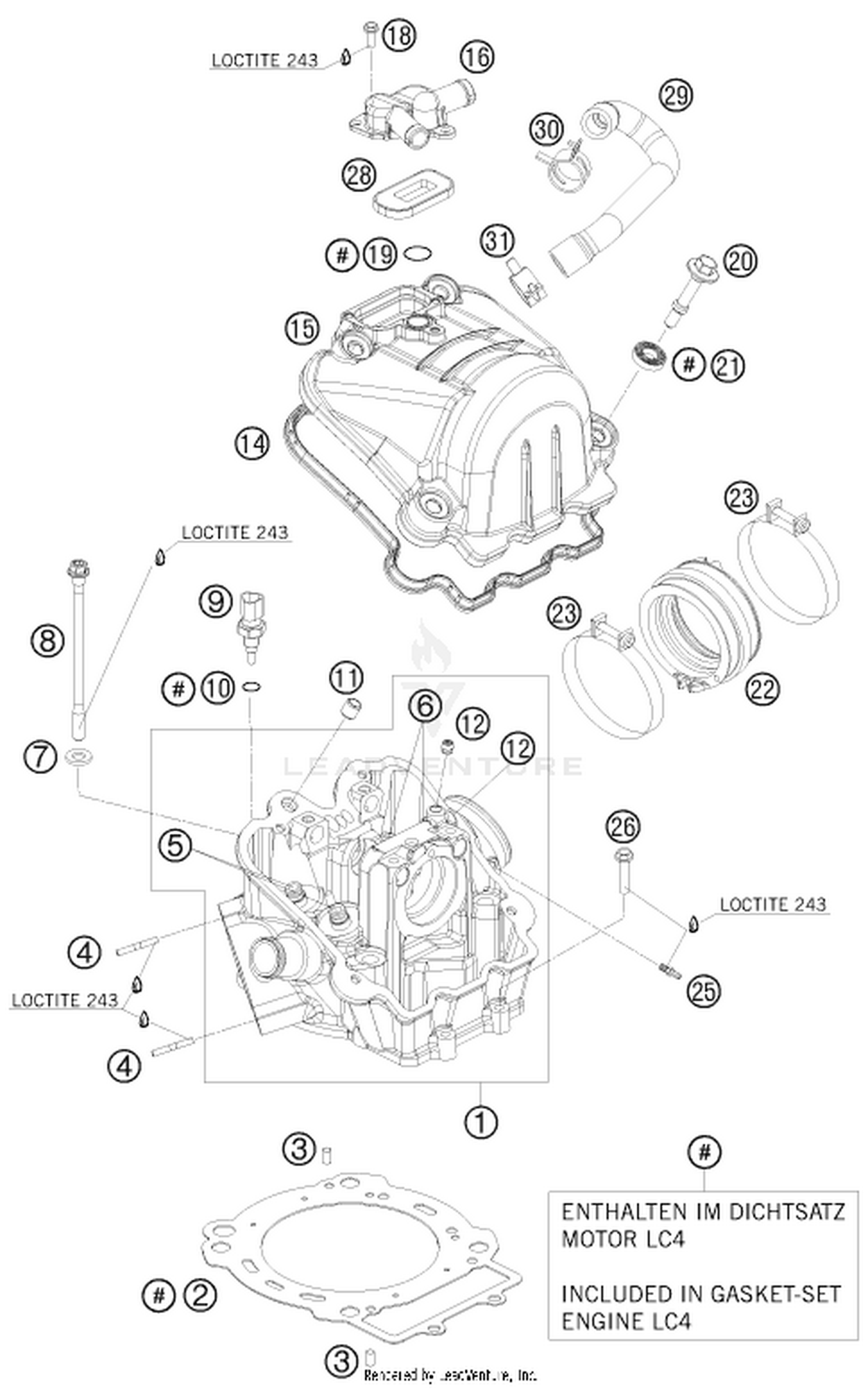 36 CYLINDER HEAD