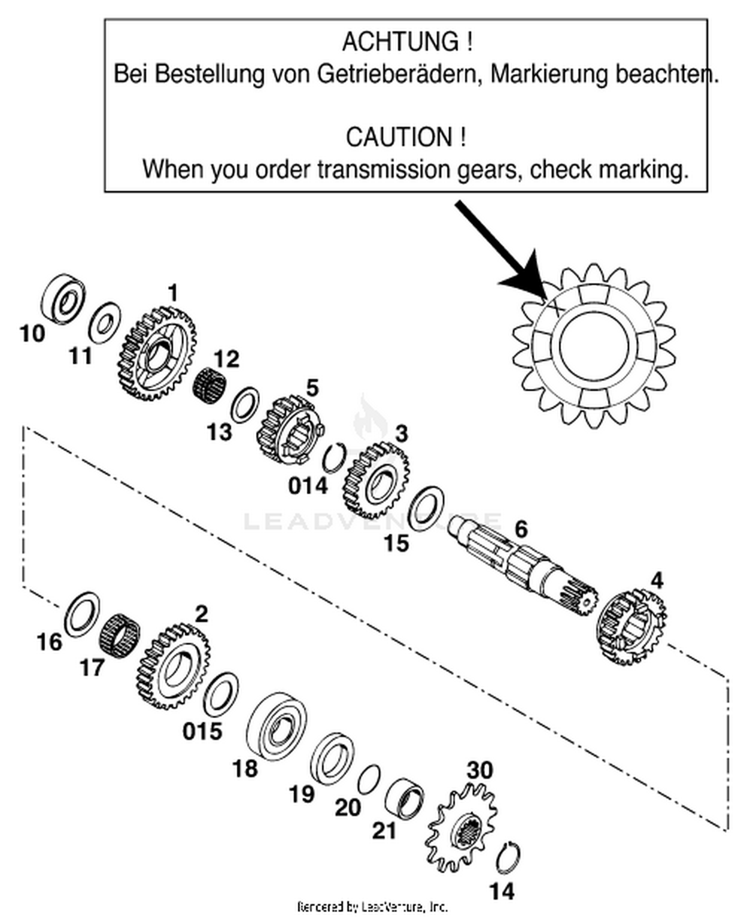 33 TRANSMISSION II - COUNTERSHAFT