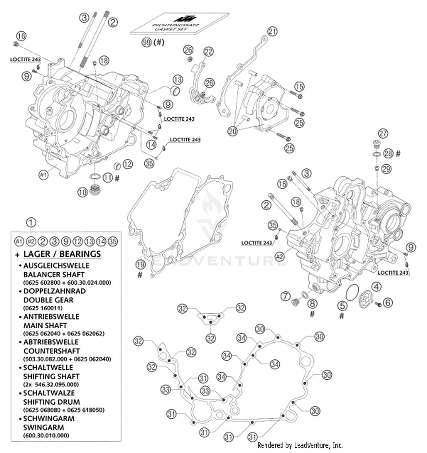 30 ENGINE CASE