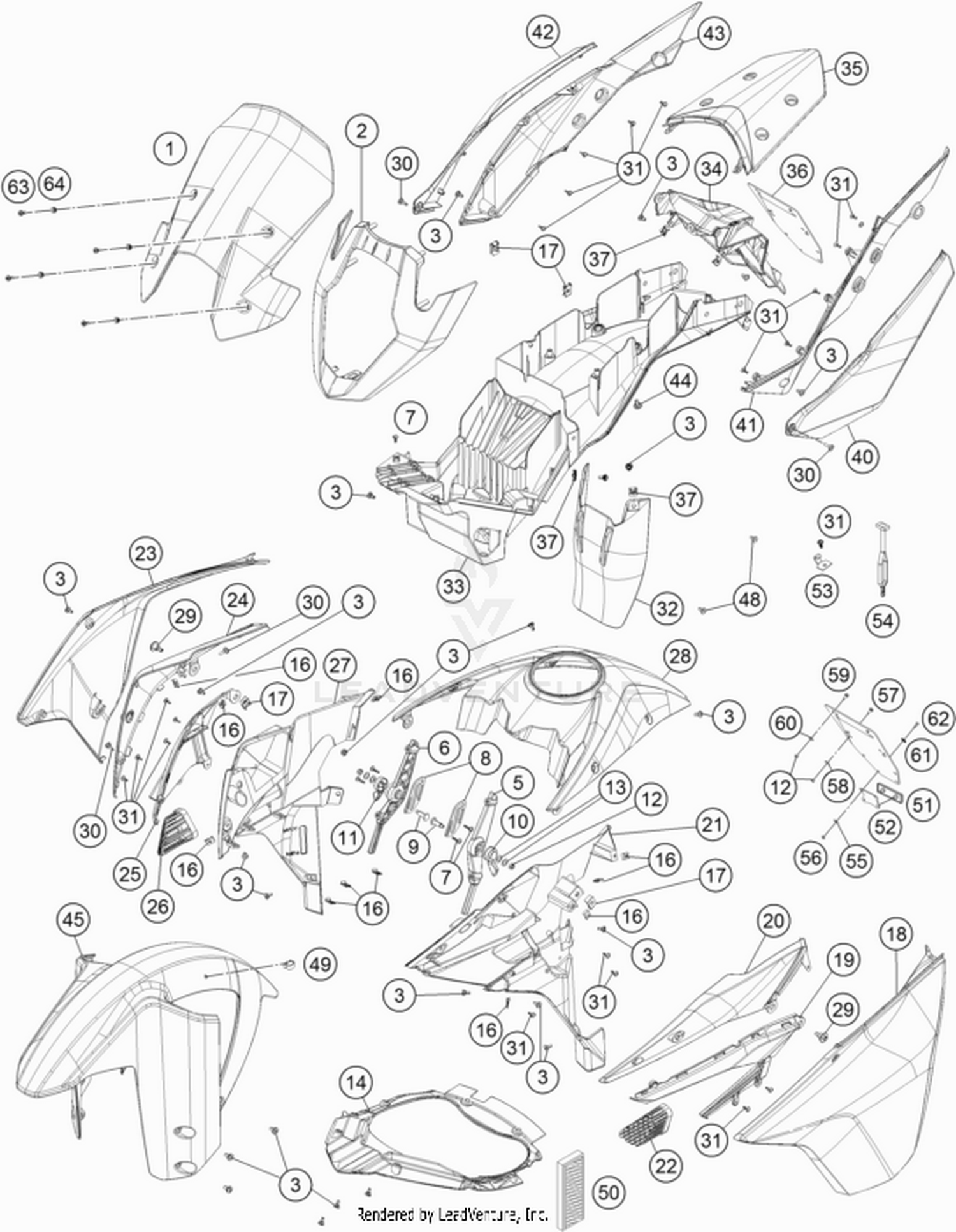08 MASK, FENDERS