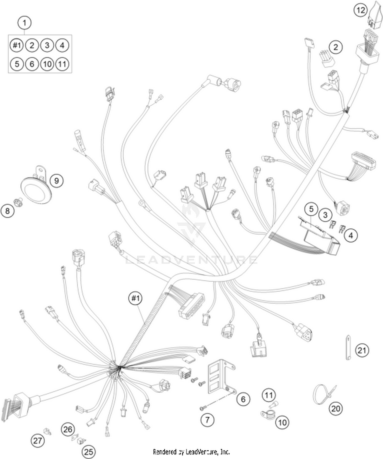 11 WIRING HARNESS