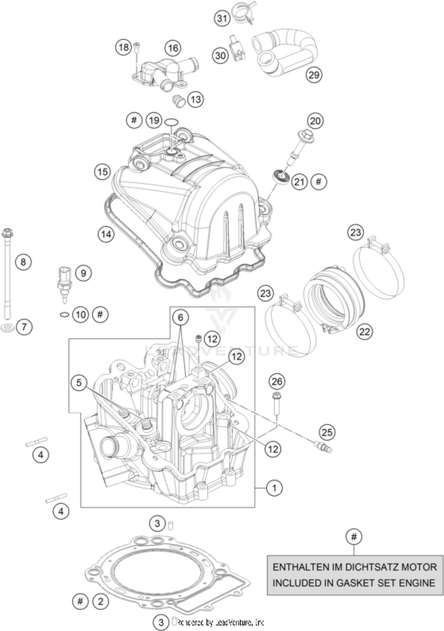 36 CYLINDER HEAD