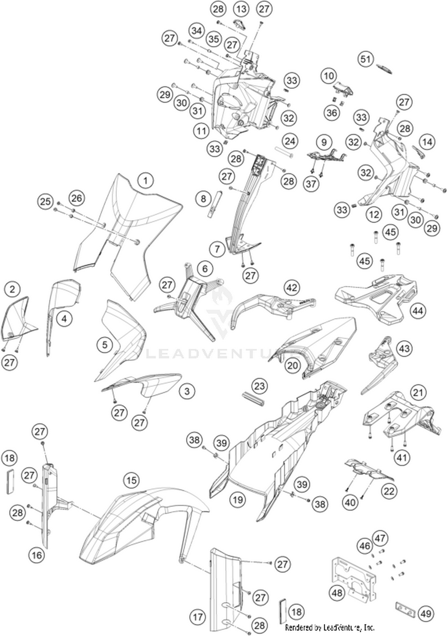 08 MASK, FENDERS