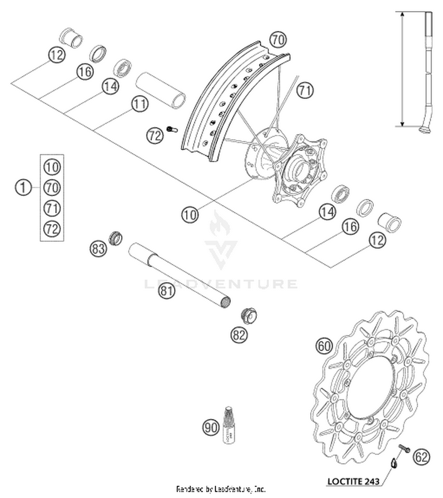 09 FRONT WHEEL