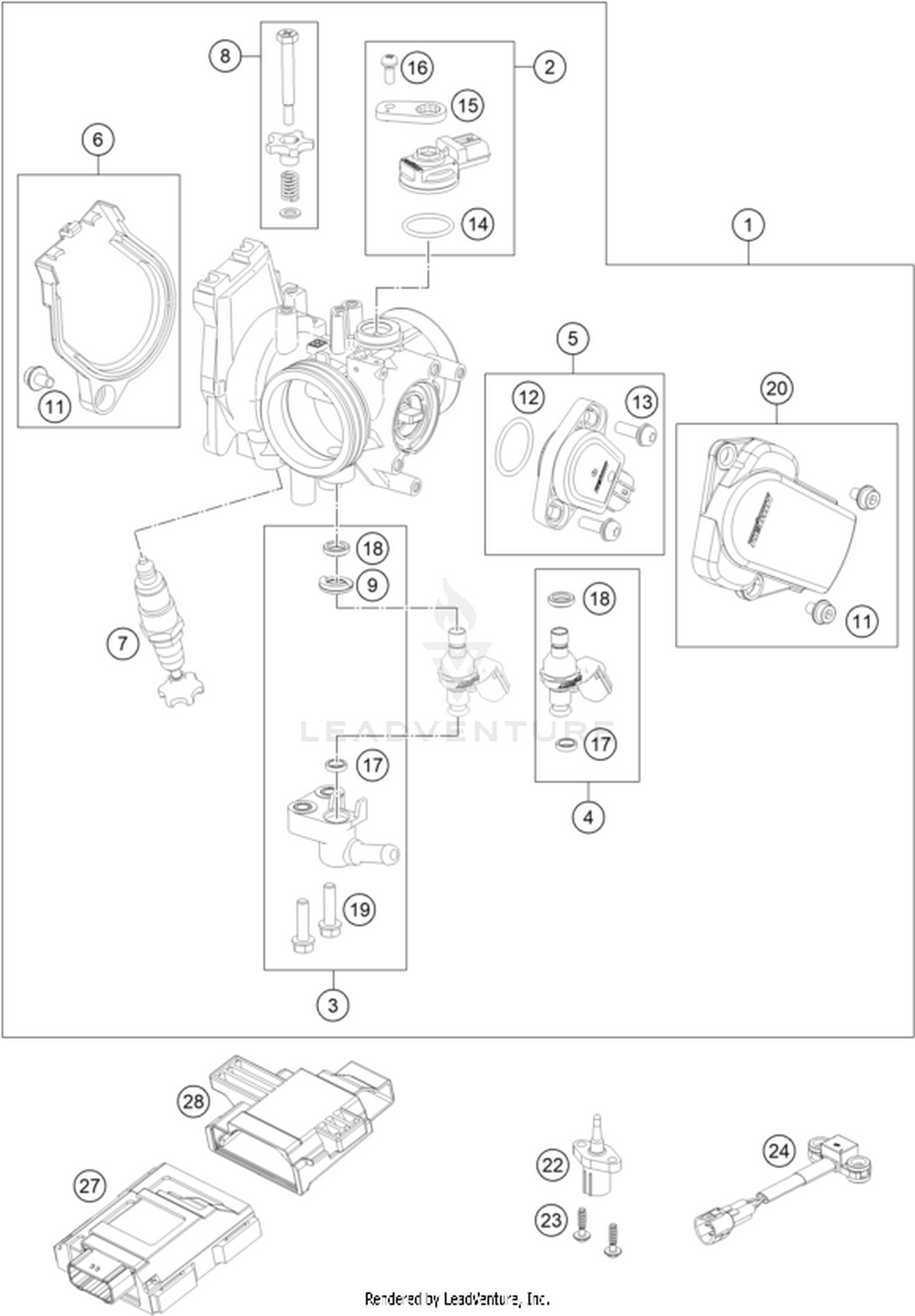 41 THROTTLE BODY