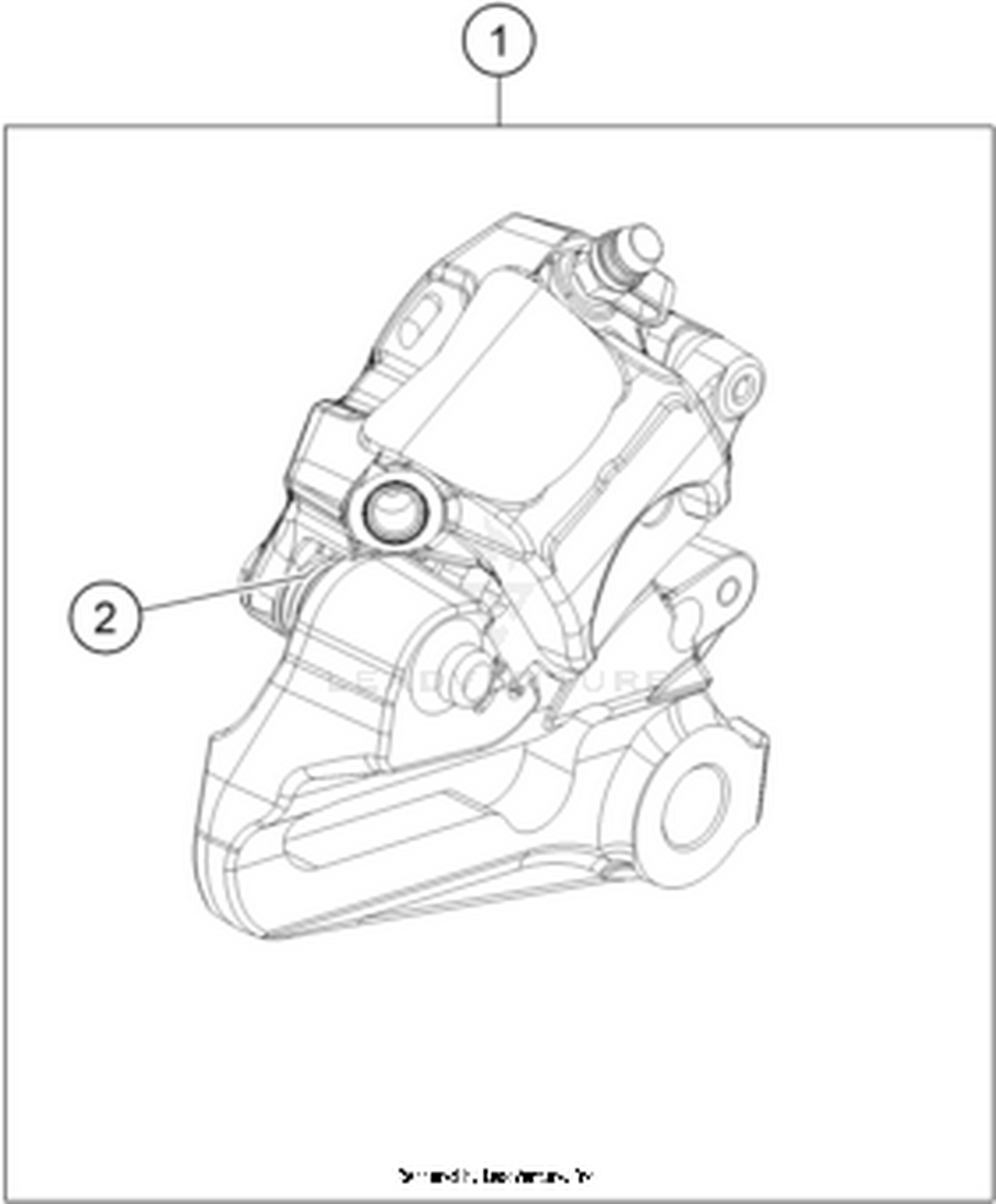 13 REAR BRAKE CALIPER