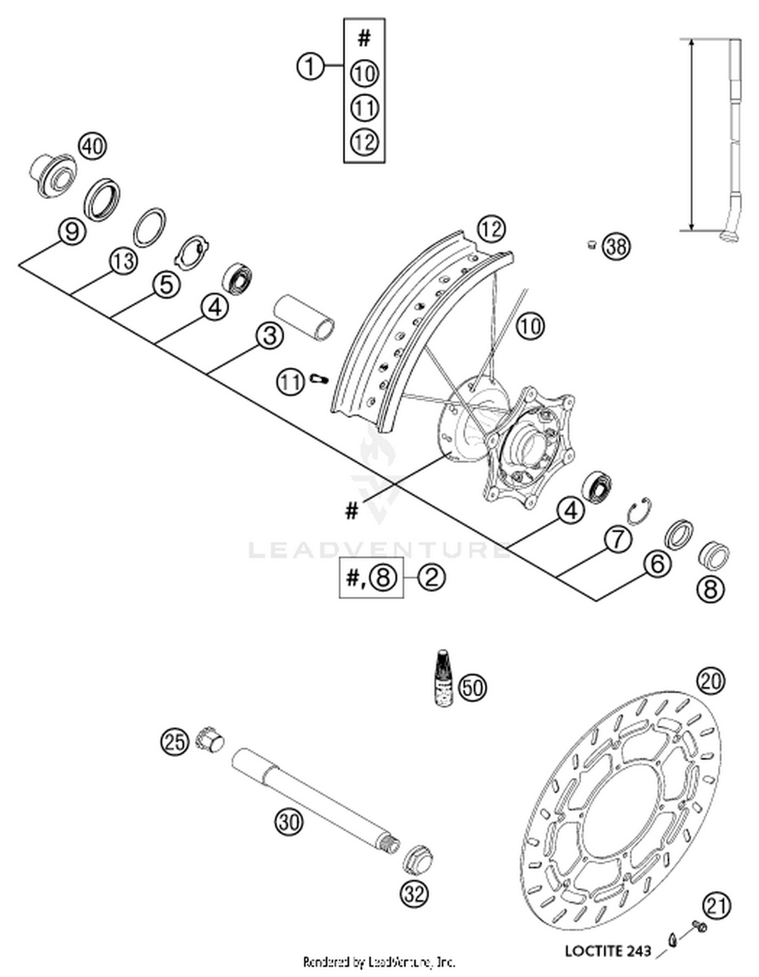 09 FRONT WHEEL