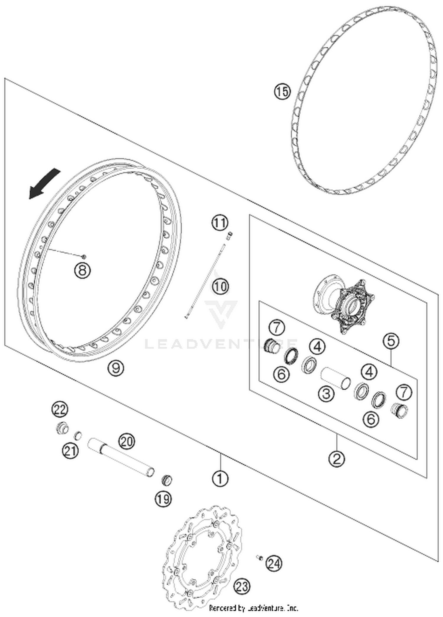 09 FRONT WHEEL
