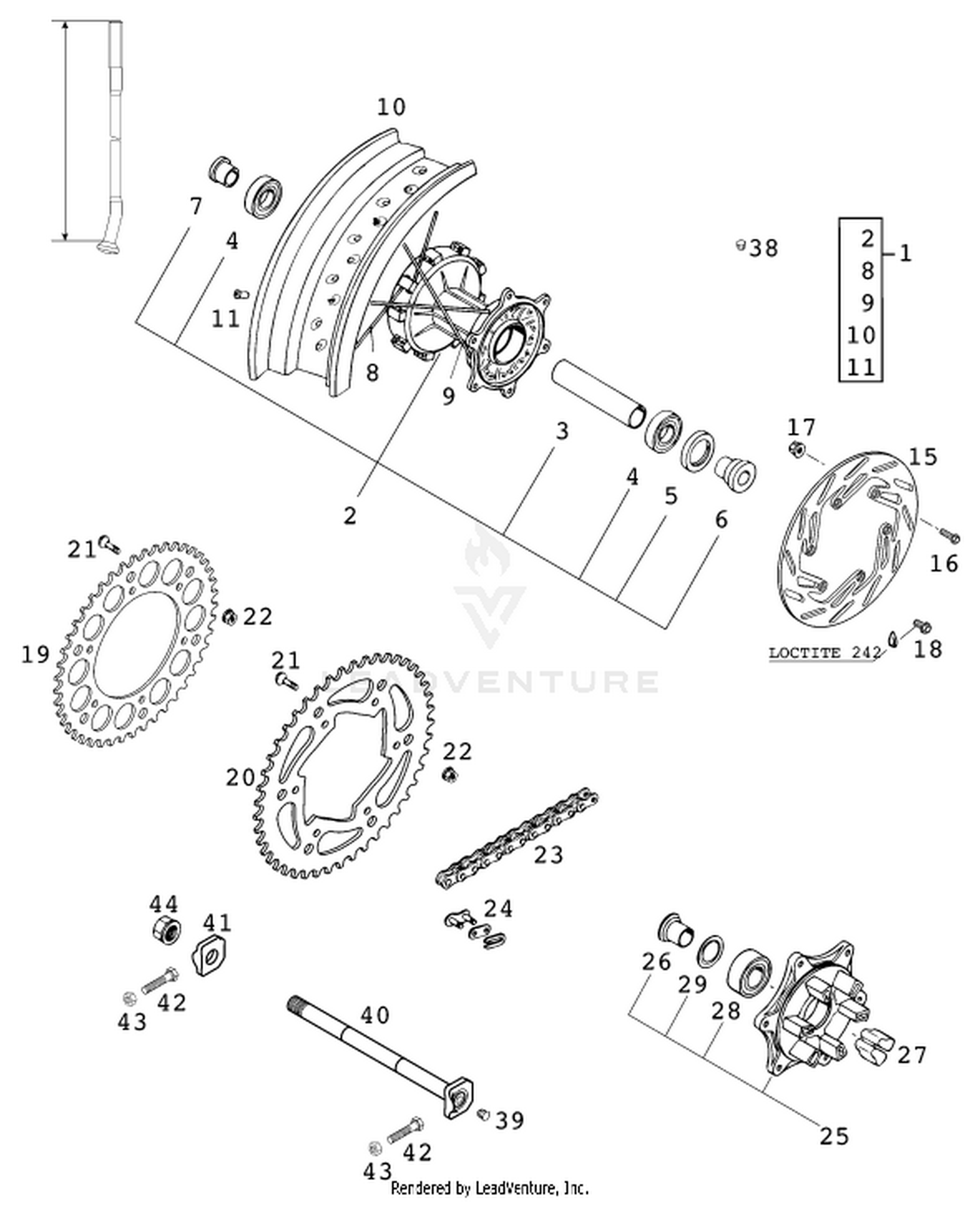 10 REAR WHEEL