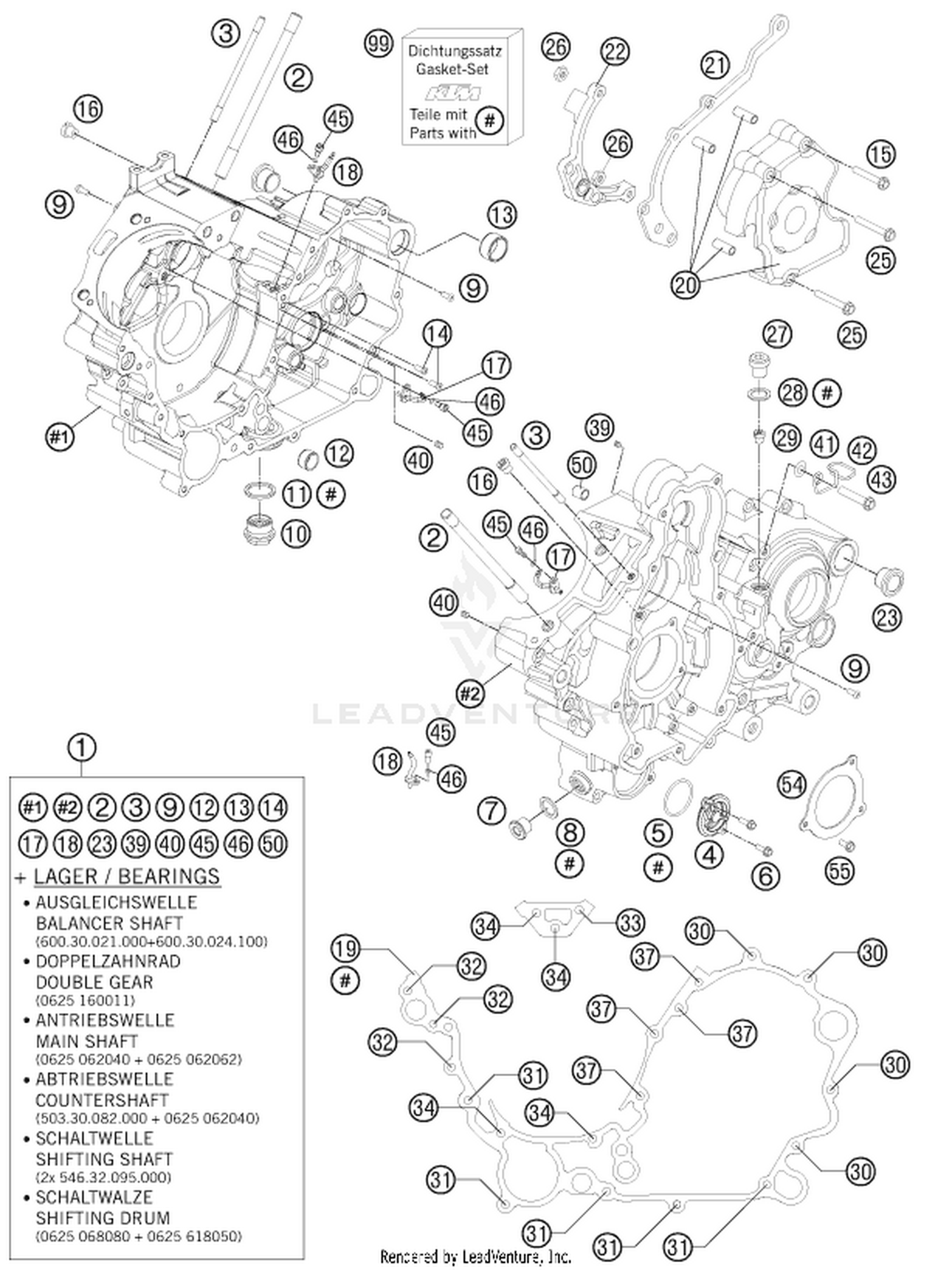 30 ENGINE CASE