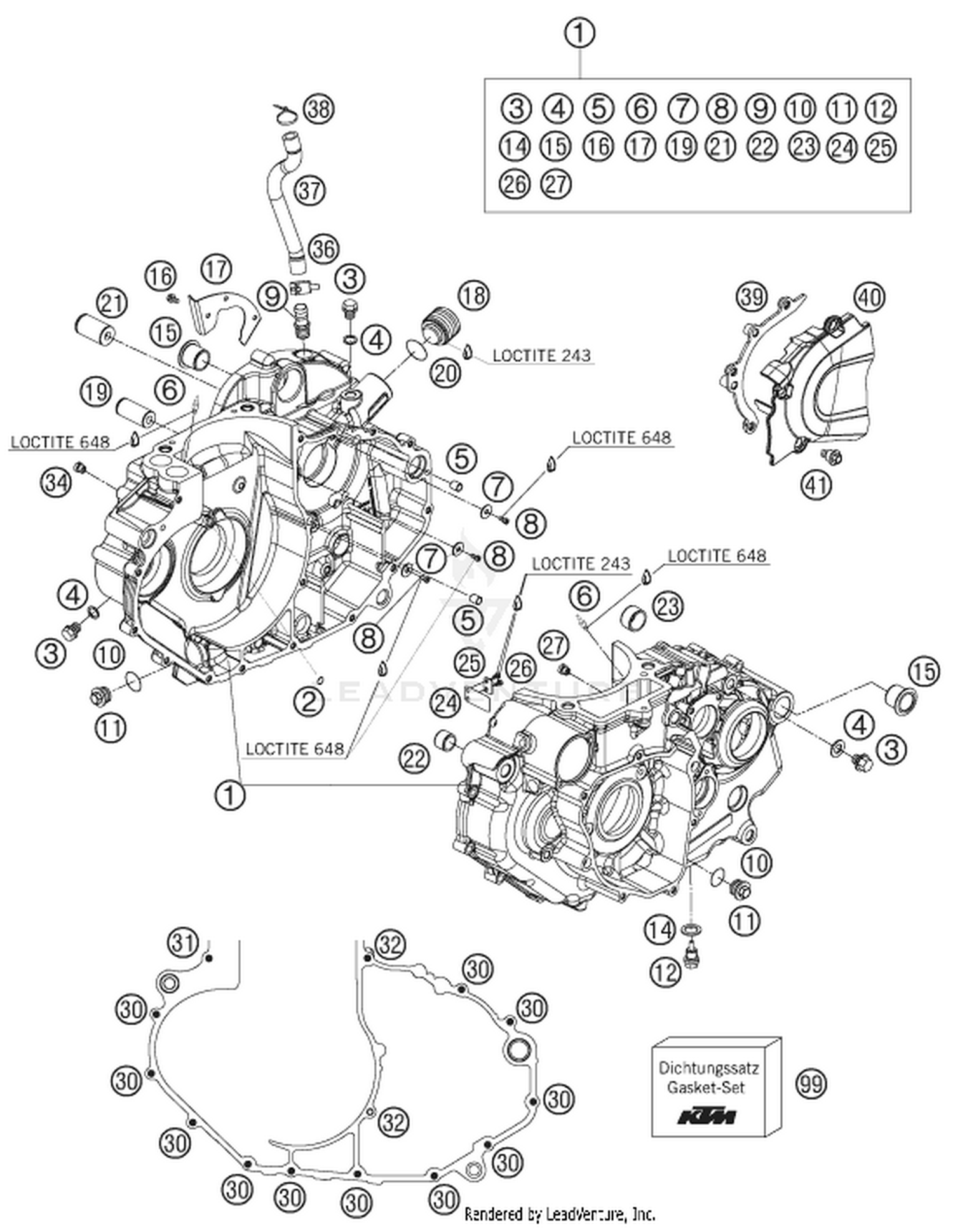 30 ENGINE CASE