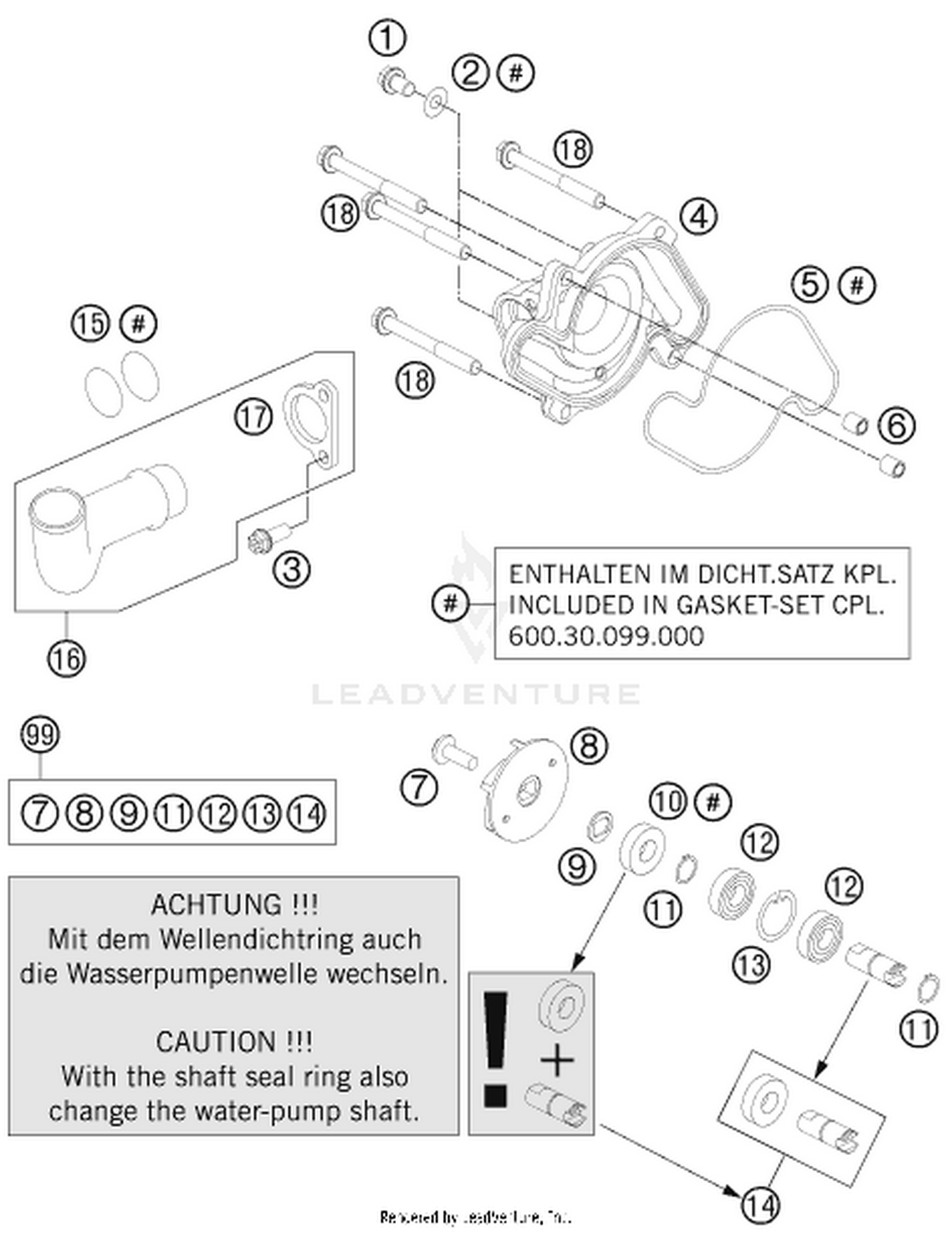 35 WATER PUMP