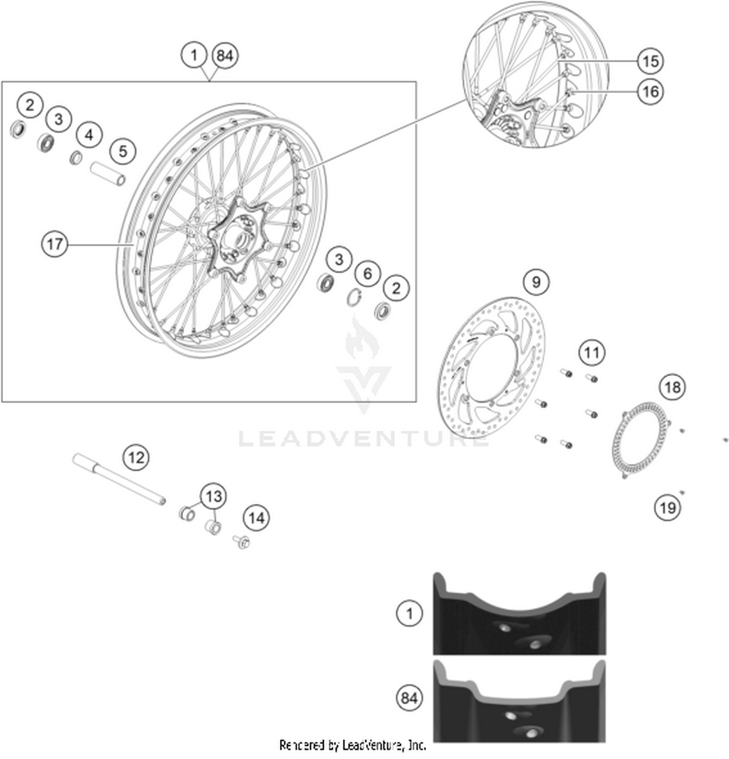 09 FRONT WHEEL