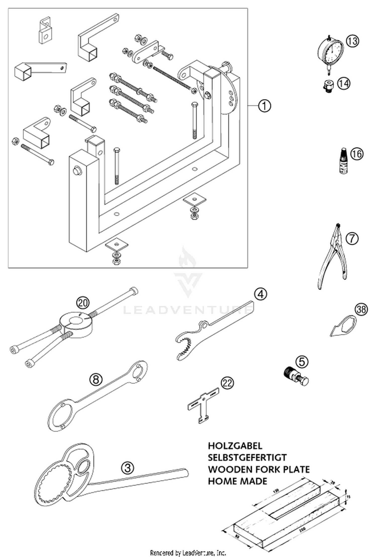 Assembly diagram