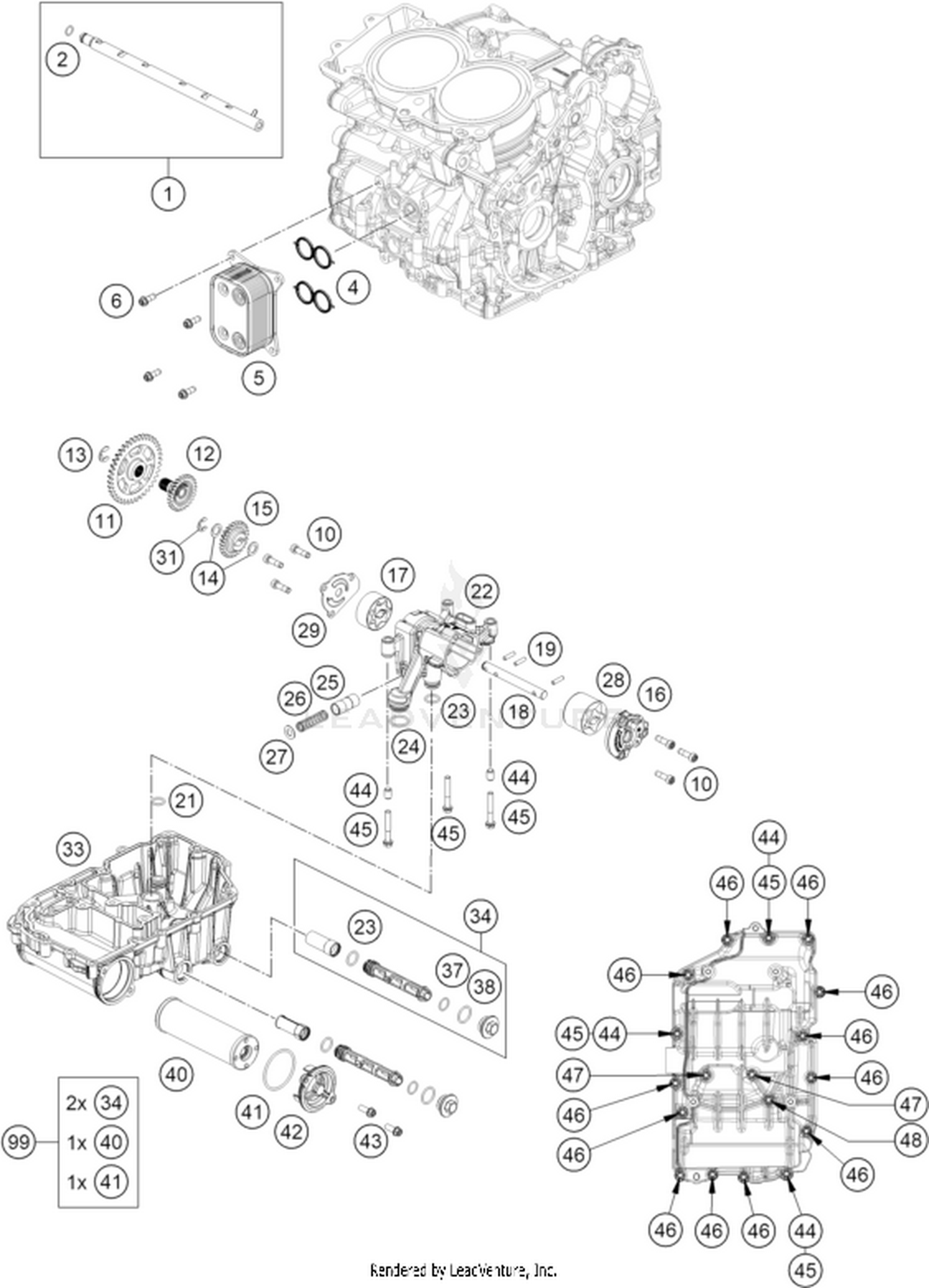 38 LUBRICATING SYSTEM