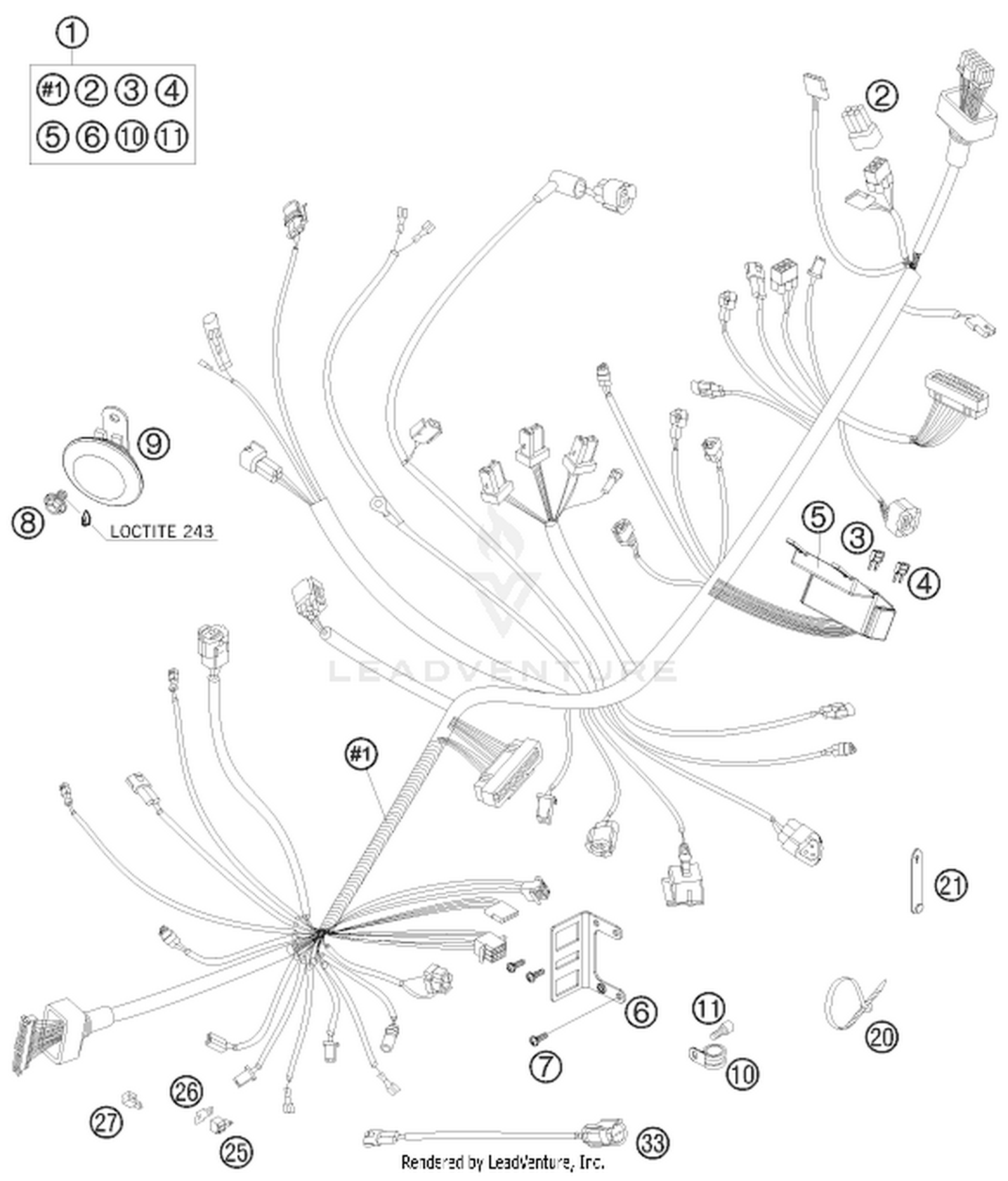 11 WIRING HARNESS