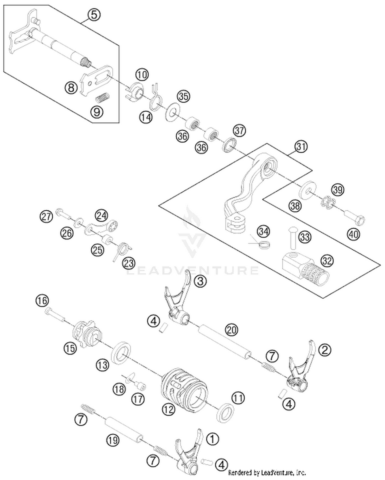34 SHIFTING MECHANISM