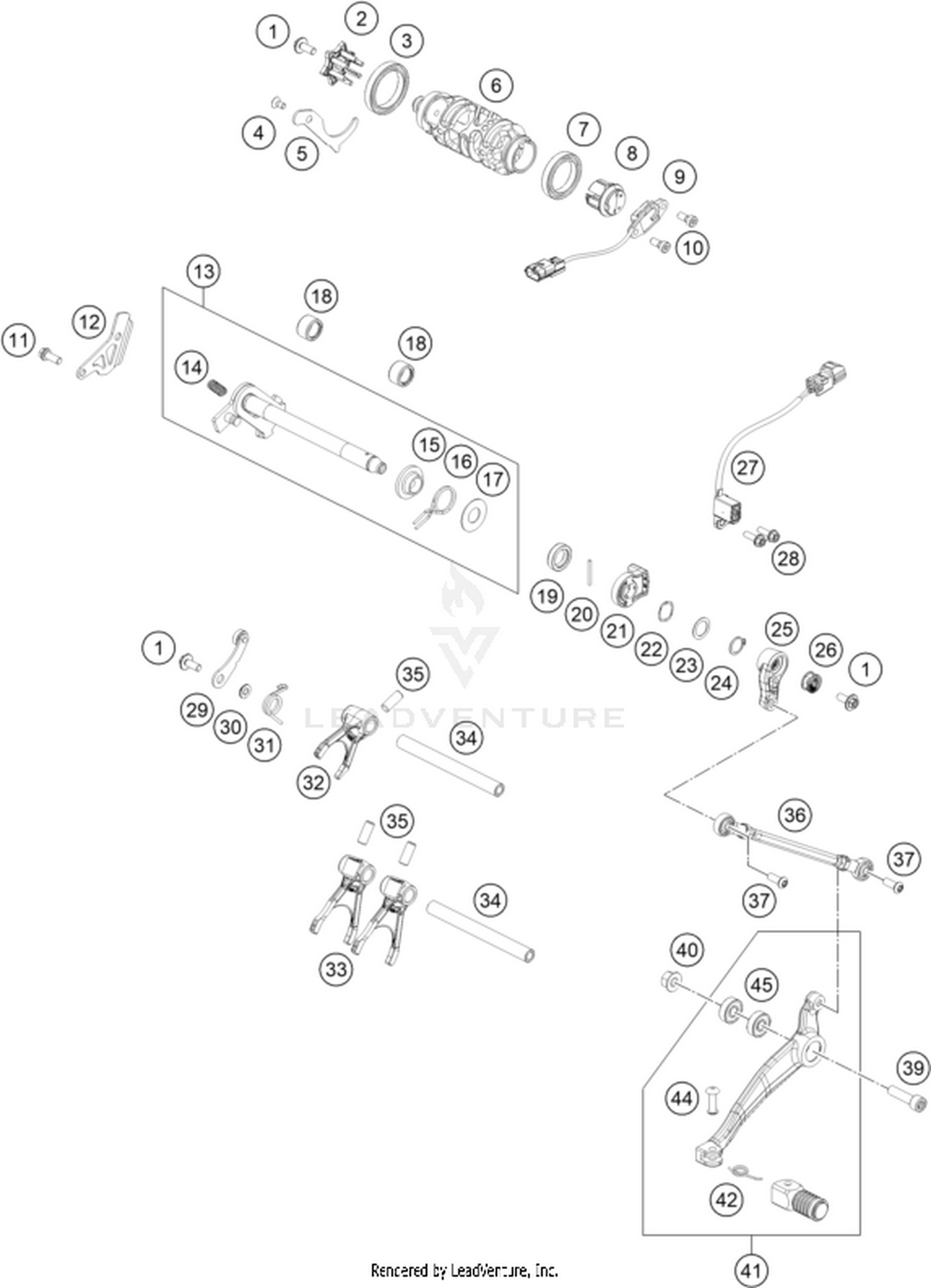 34 SHIFTING MECHANISM