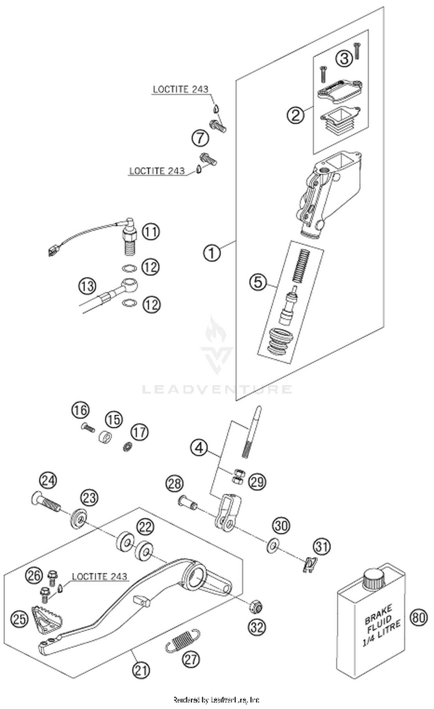 13 REAR BRAKE CONTROL