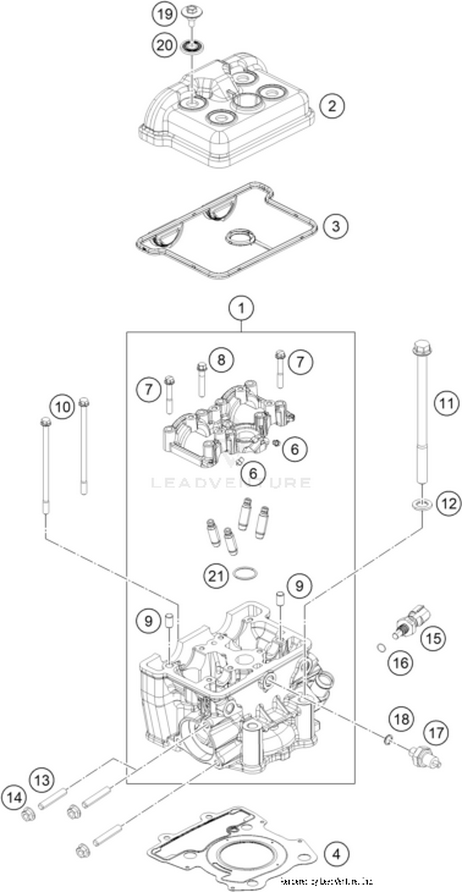 36 CYLINDER HEAD