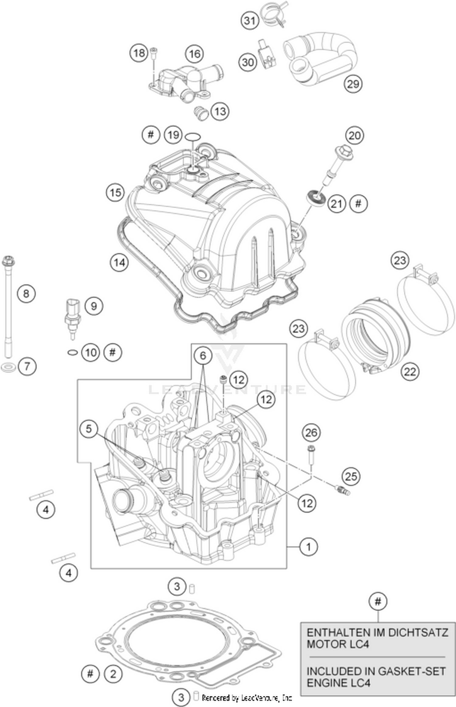 36 CYLINDER HEAD